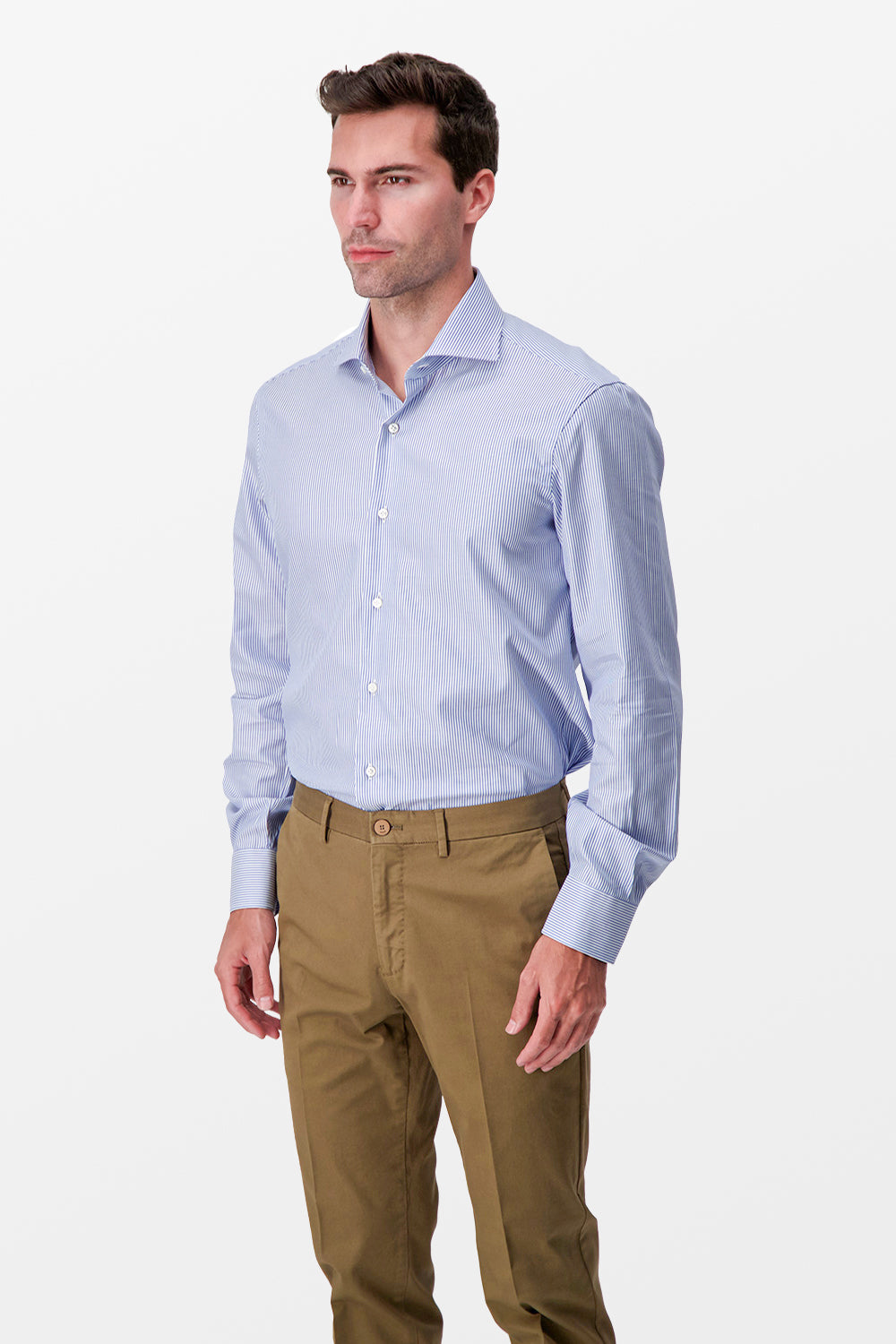 Barba Napoli Blue Classic Shirt