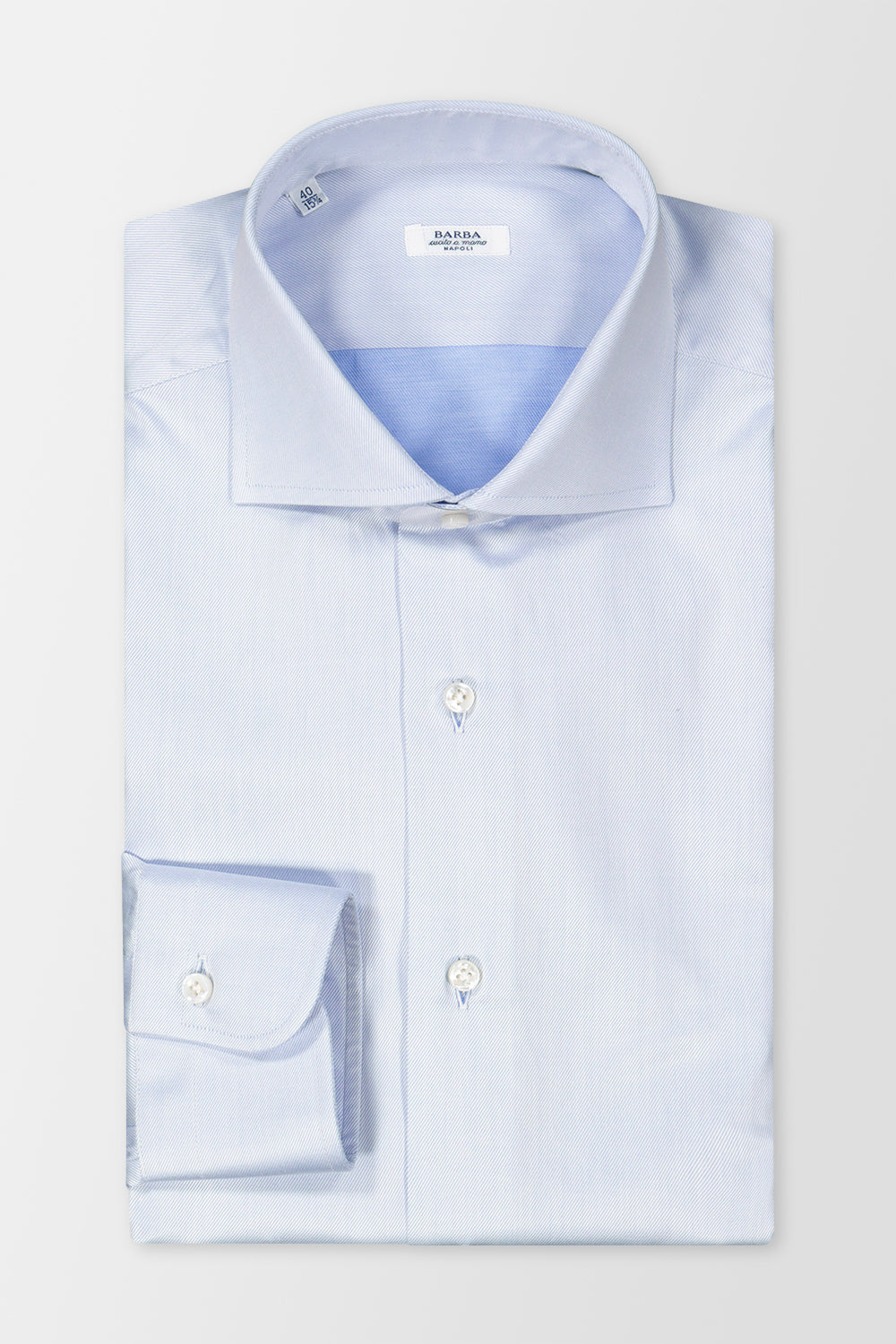 Barba Napoli Blue Classic Shirt