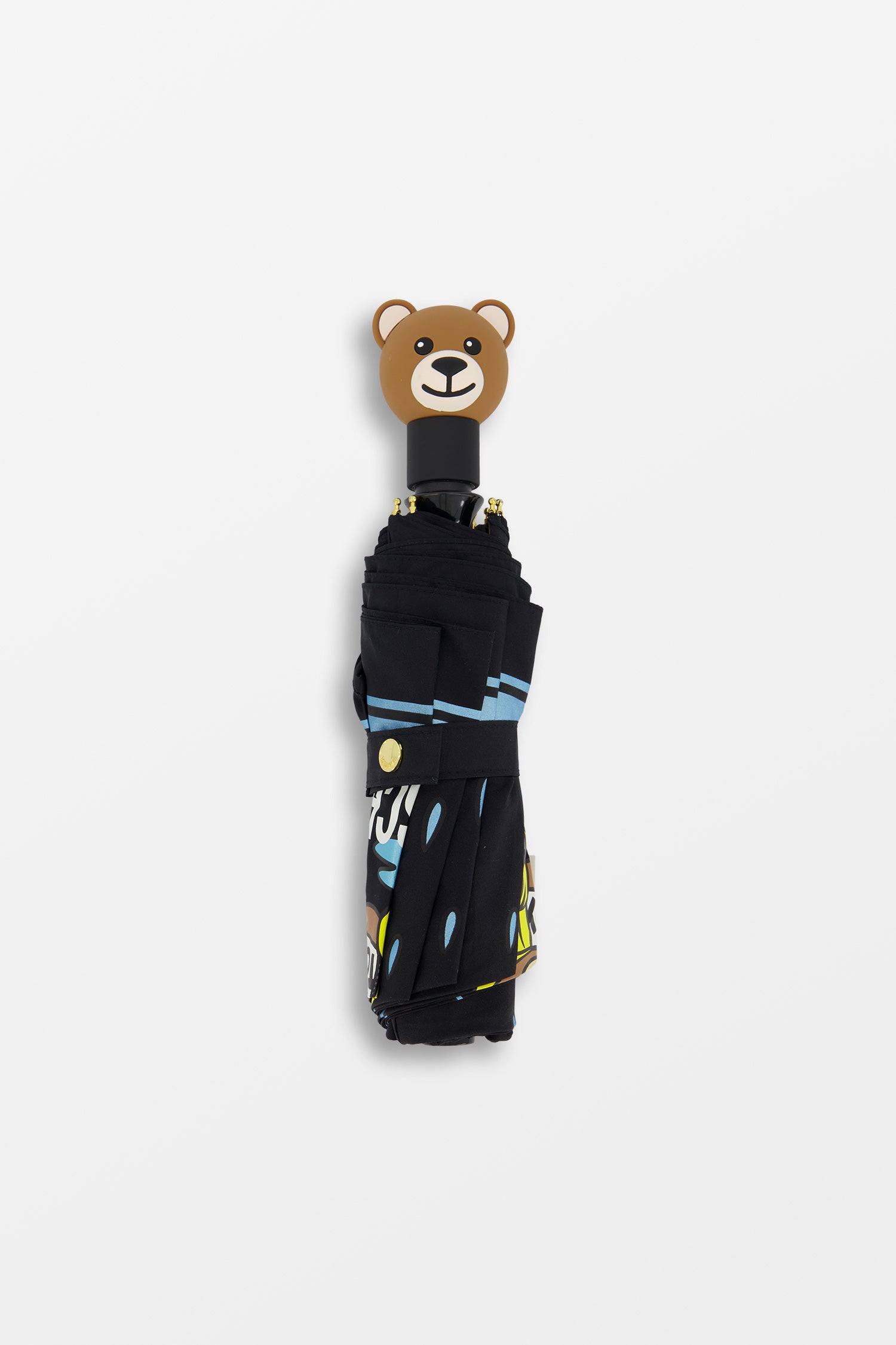 Moschino Bear in the rain Black Umbrella