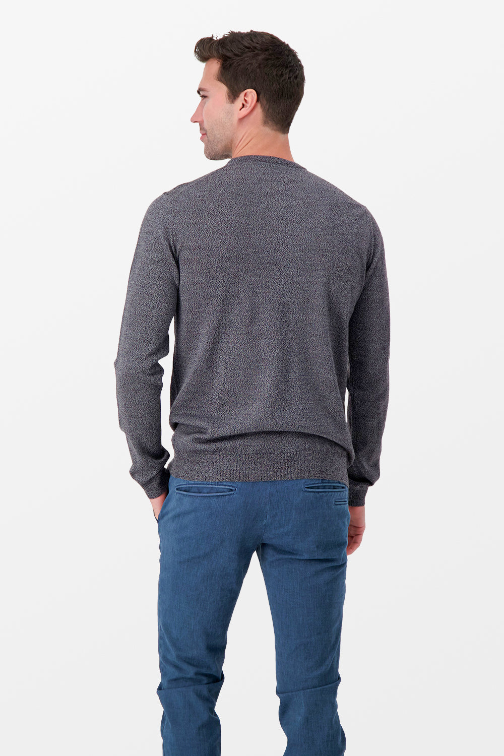 Zanone Grey Giro Z-Man Sweater