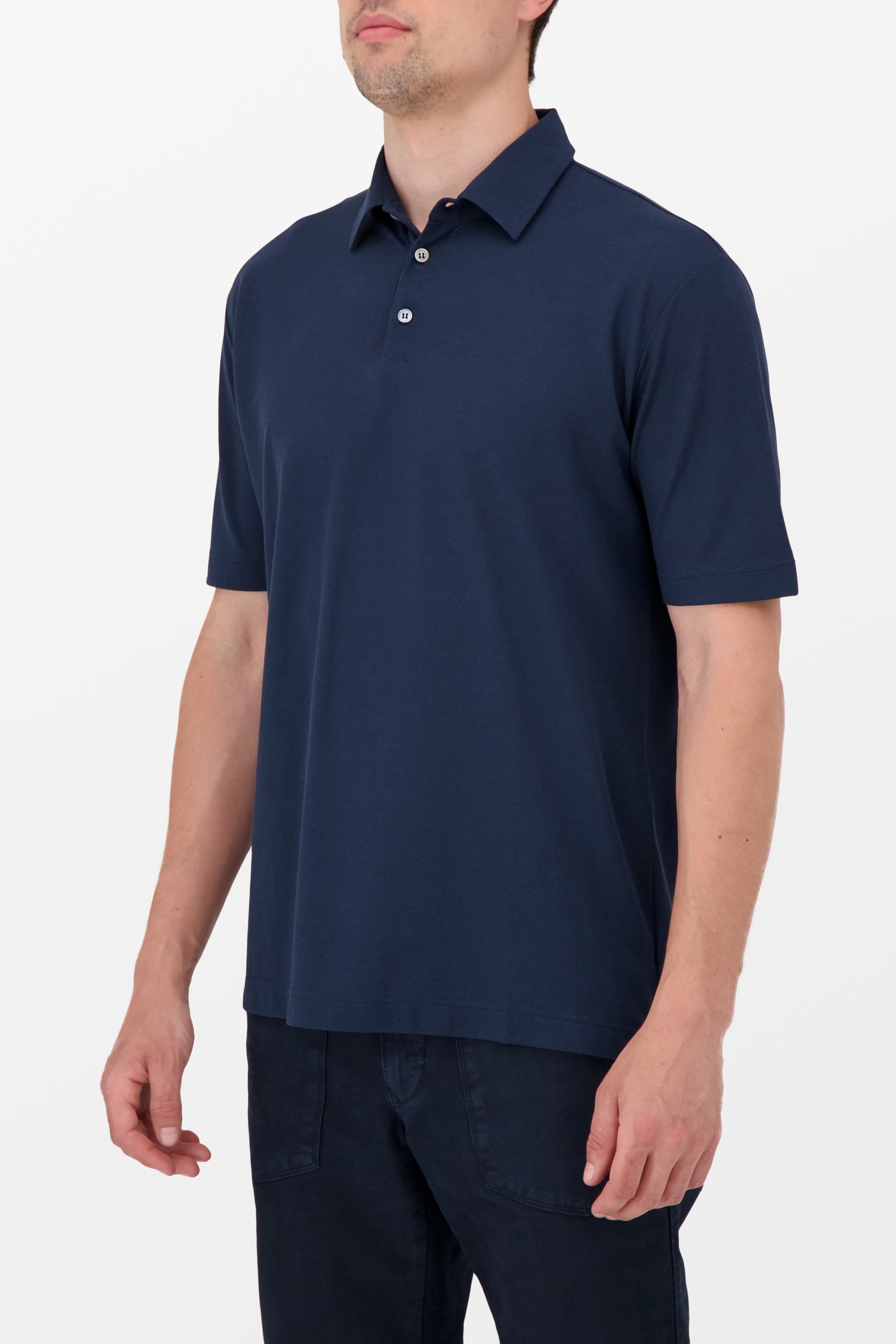 Zanone Navy Polo
