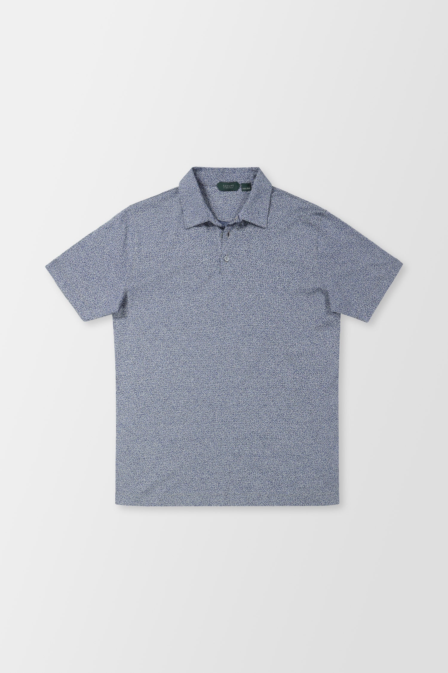 Zanone Blue Classic Polo