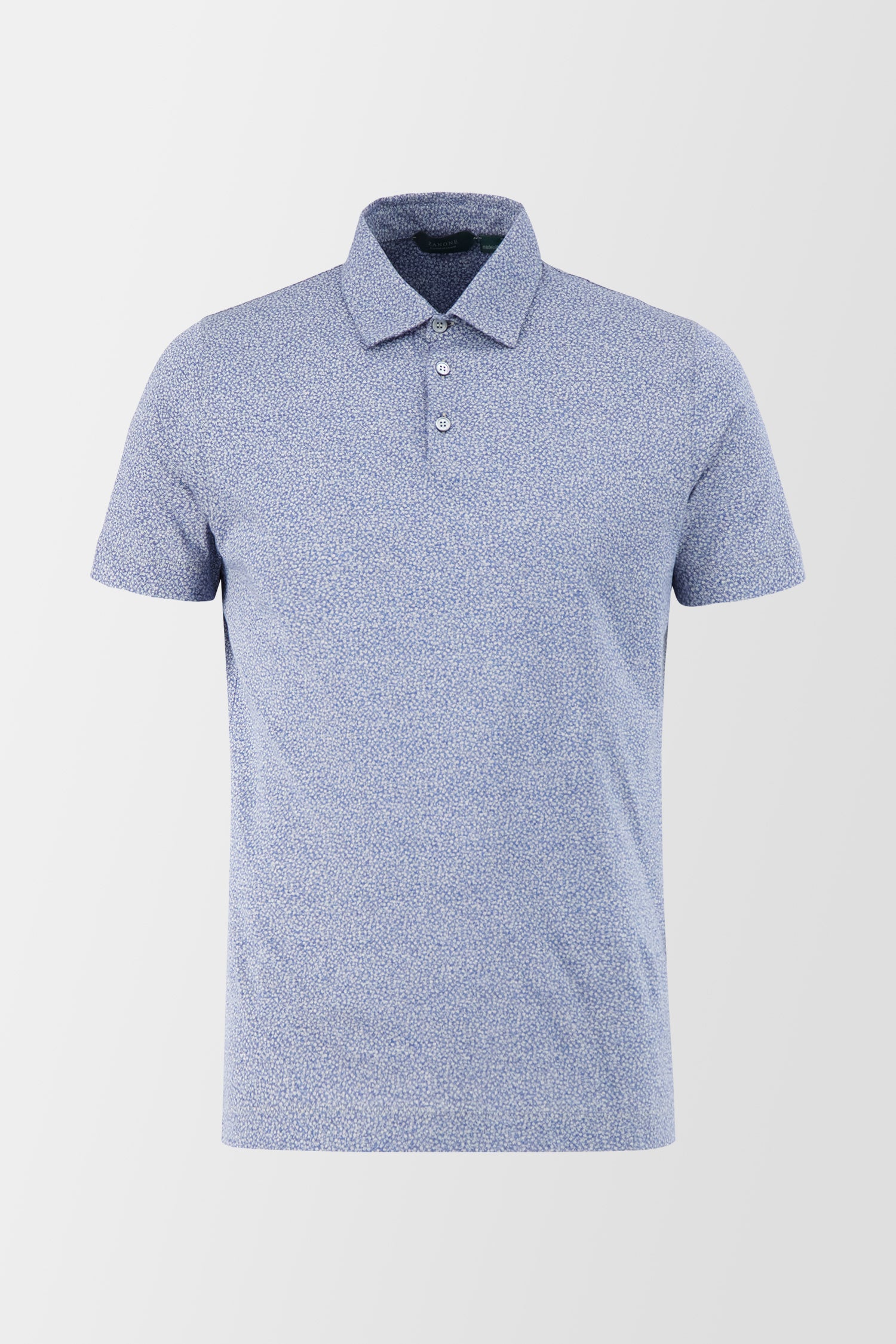 Zanone Blue Classic Polo