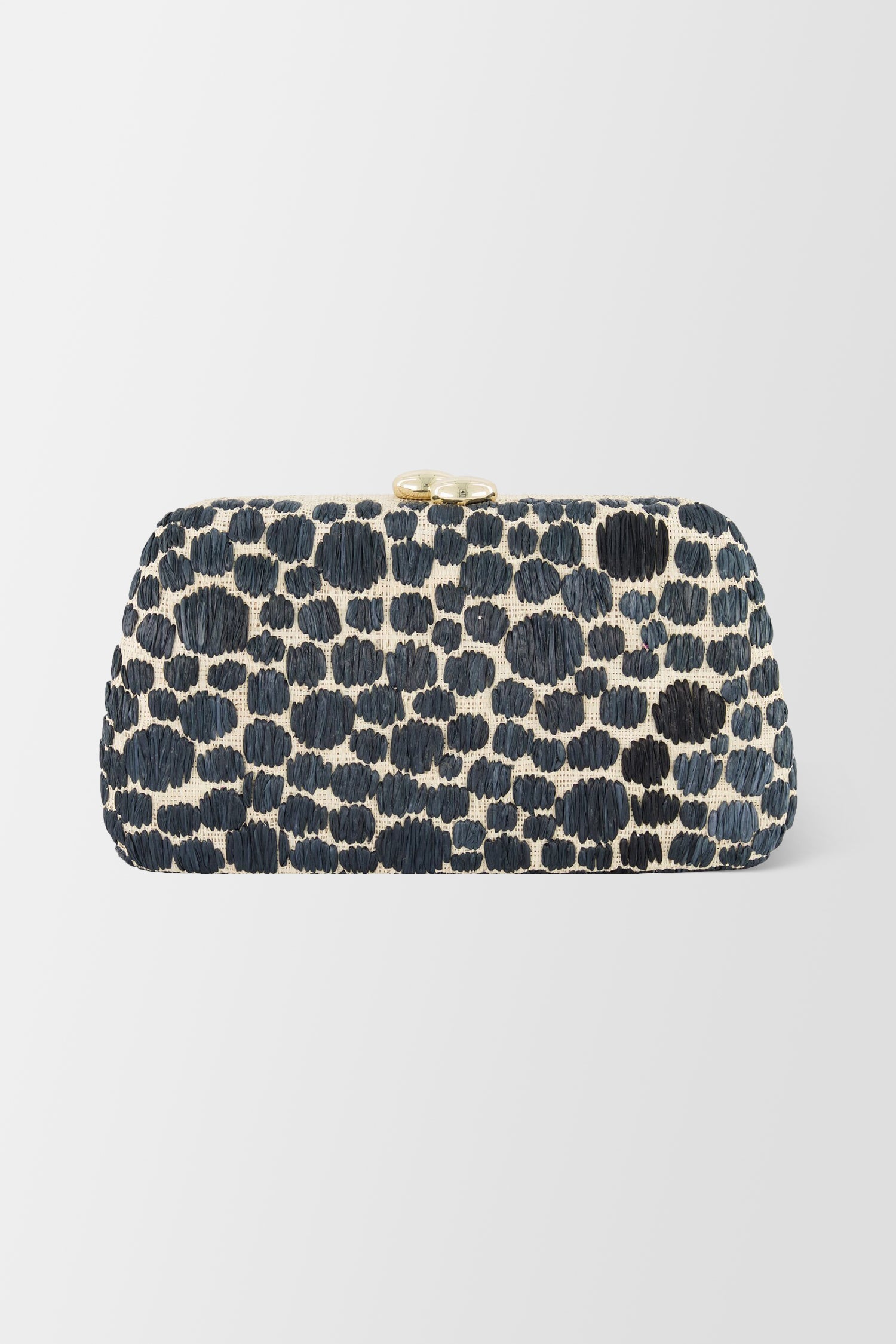Serpui Natural/Black Tina Polkadots Bag