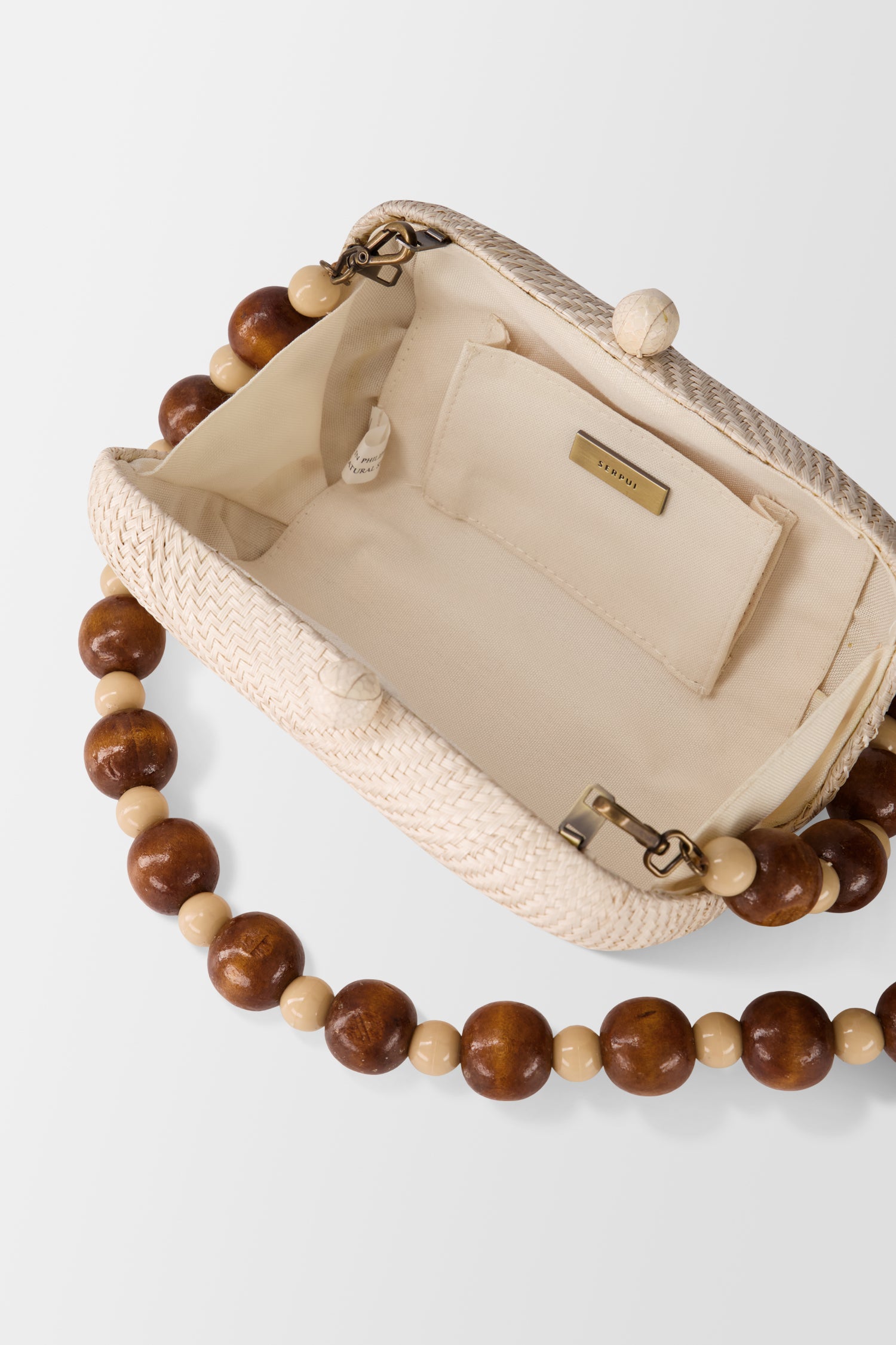 Serpui Sand Karolyn Bun Bag