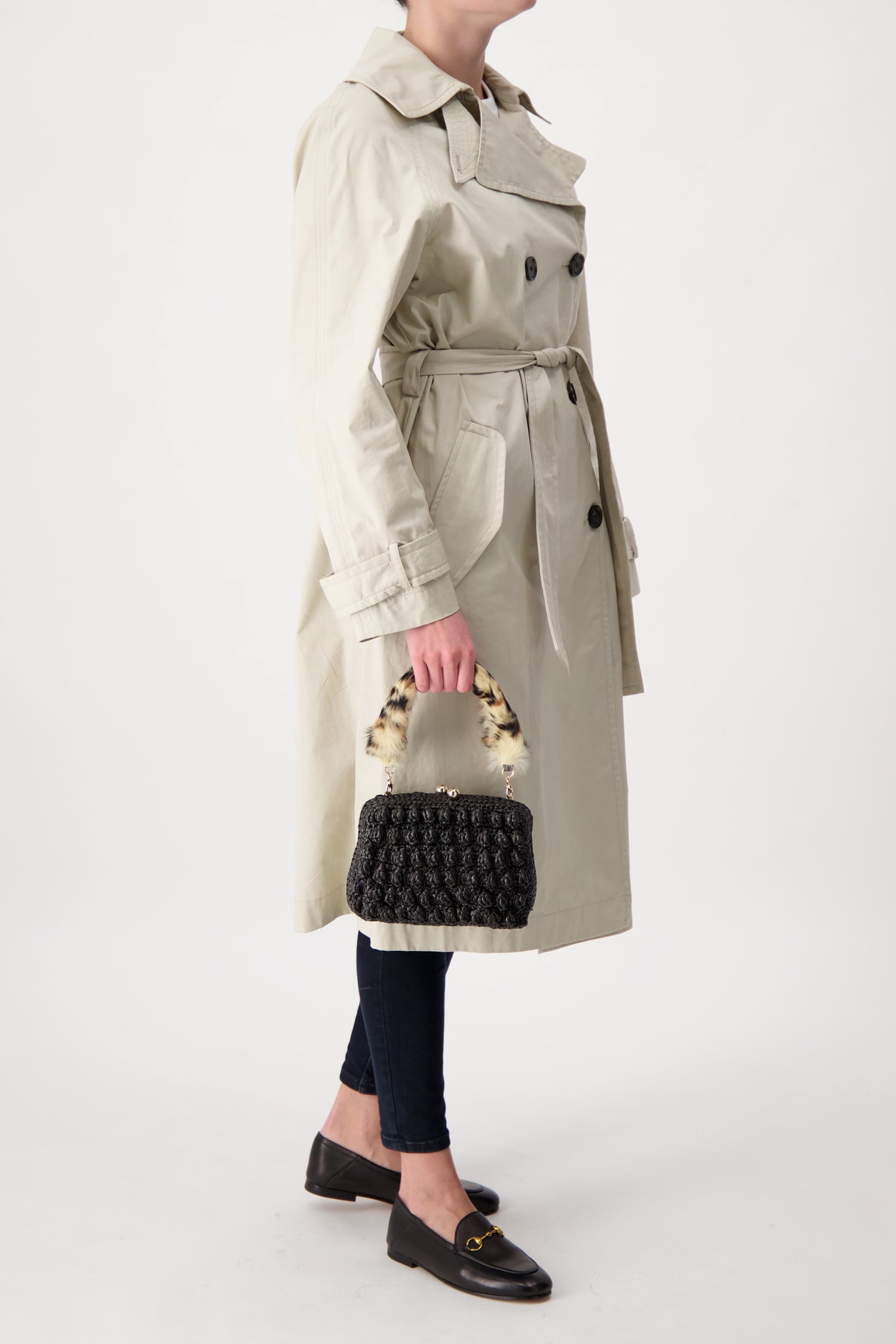 Serpui Black Blair Popcorn Bag