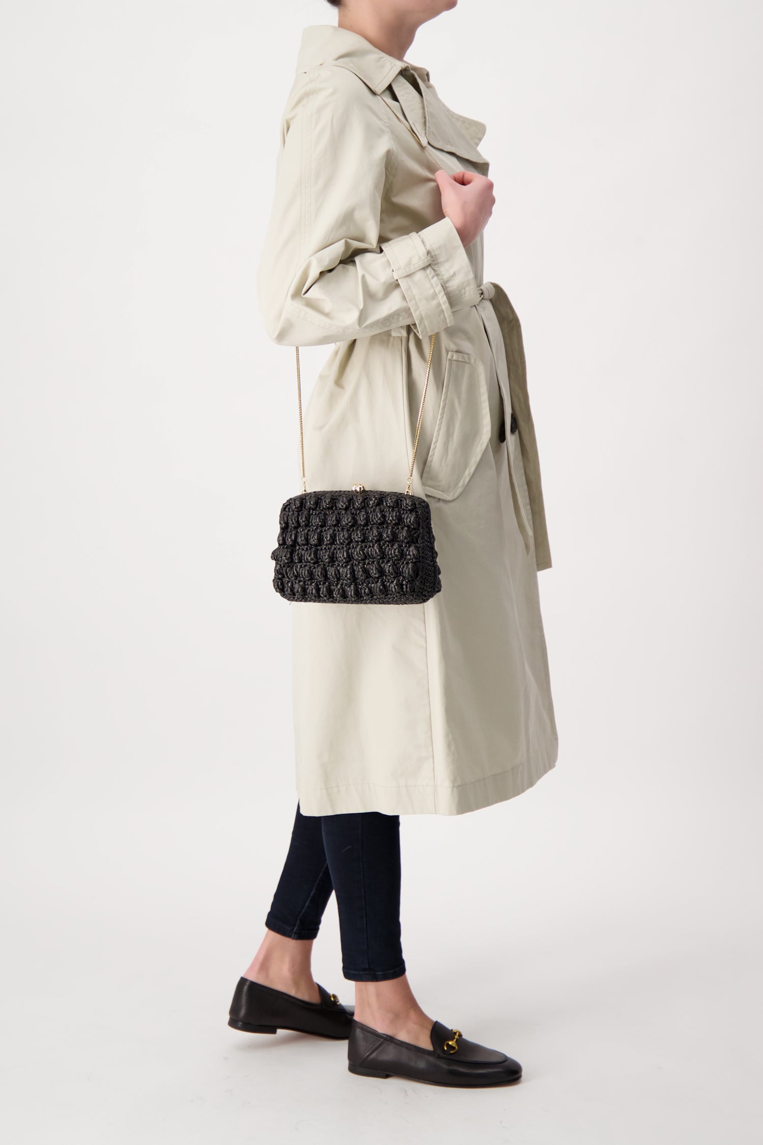 Serpui Black Blair Popcorn Bag