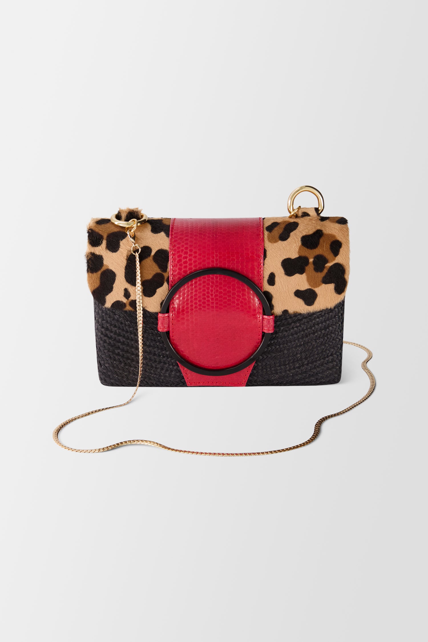 Serpui Leopard/Black Debbie CB Bag
