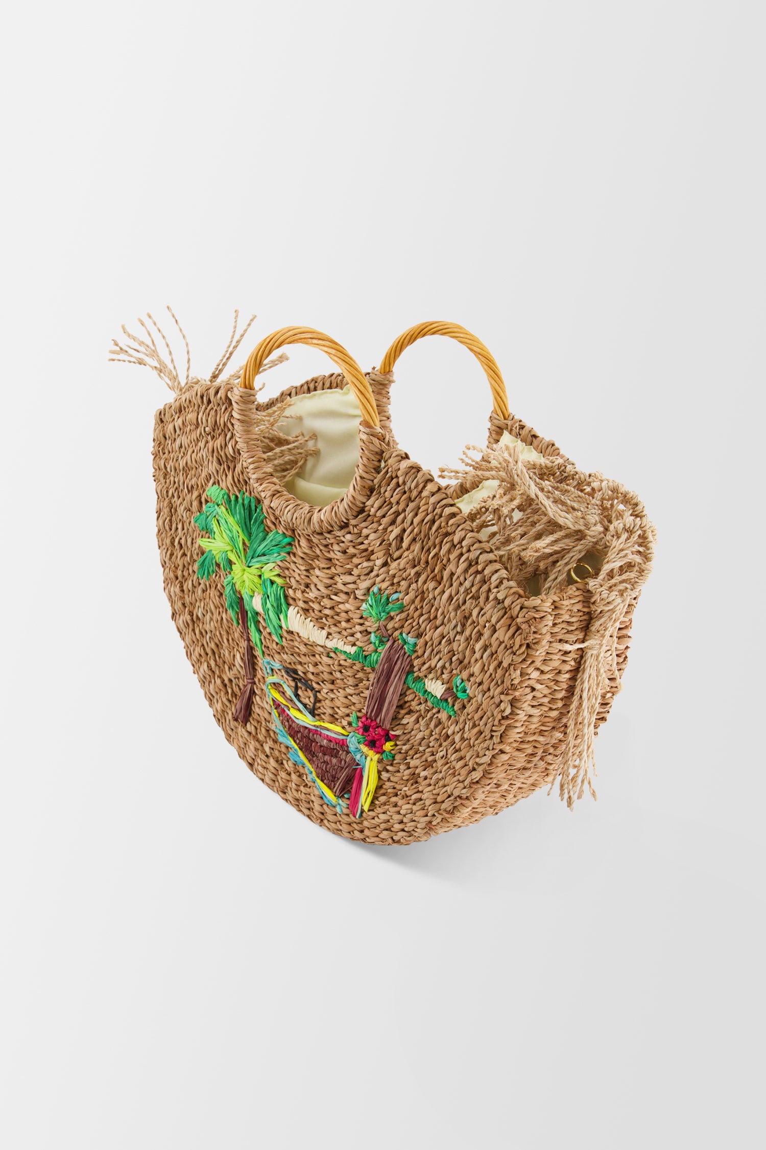 Serpui Natural Cindy Summer Boat Handbag