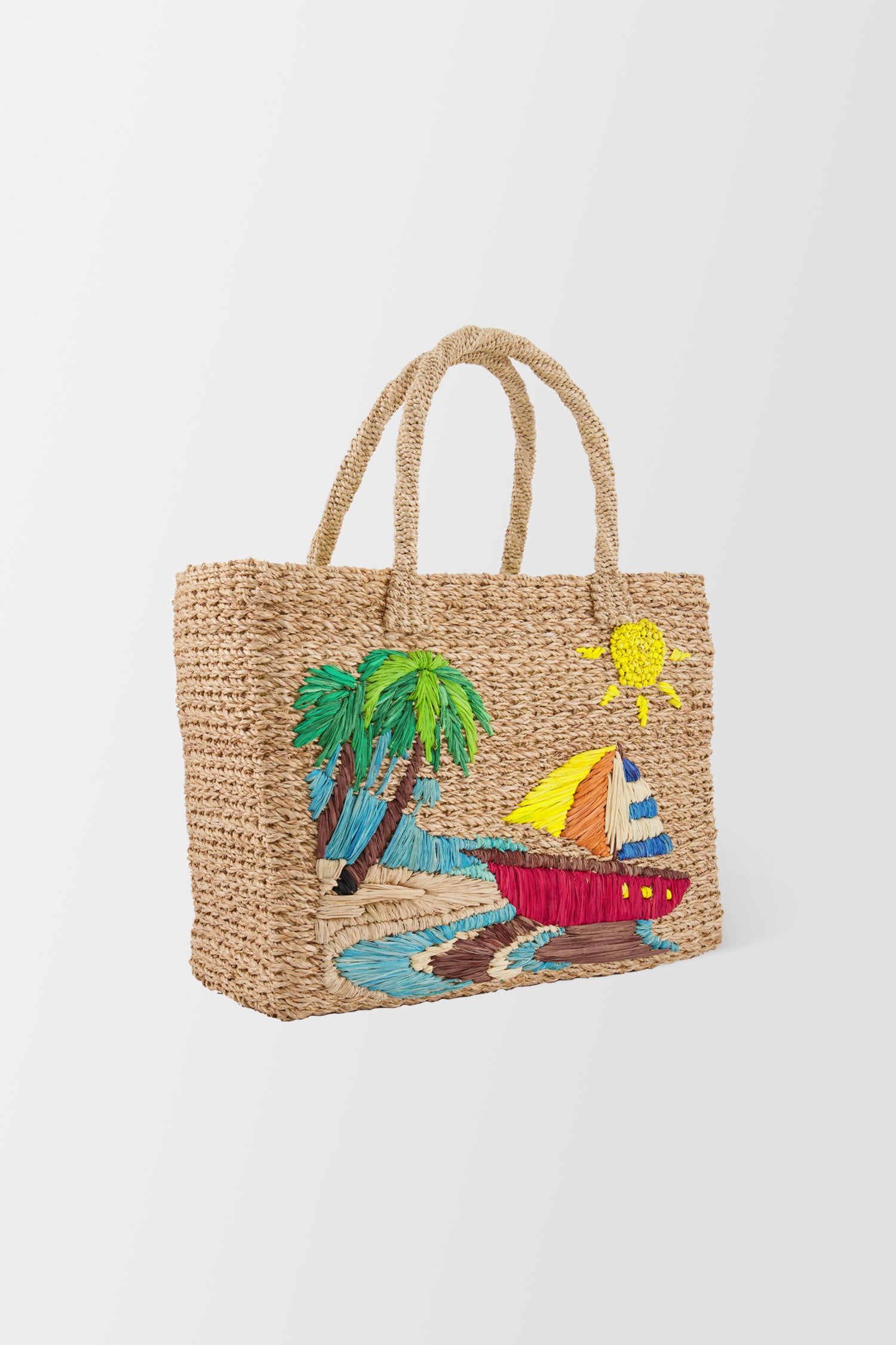 Serpui Natural July Sail Handbag