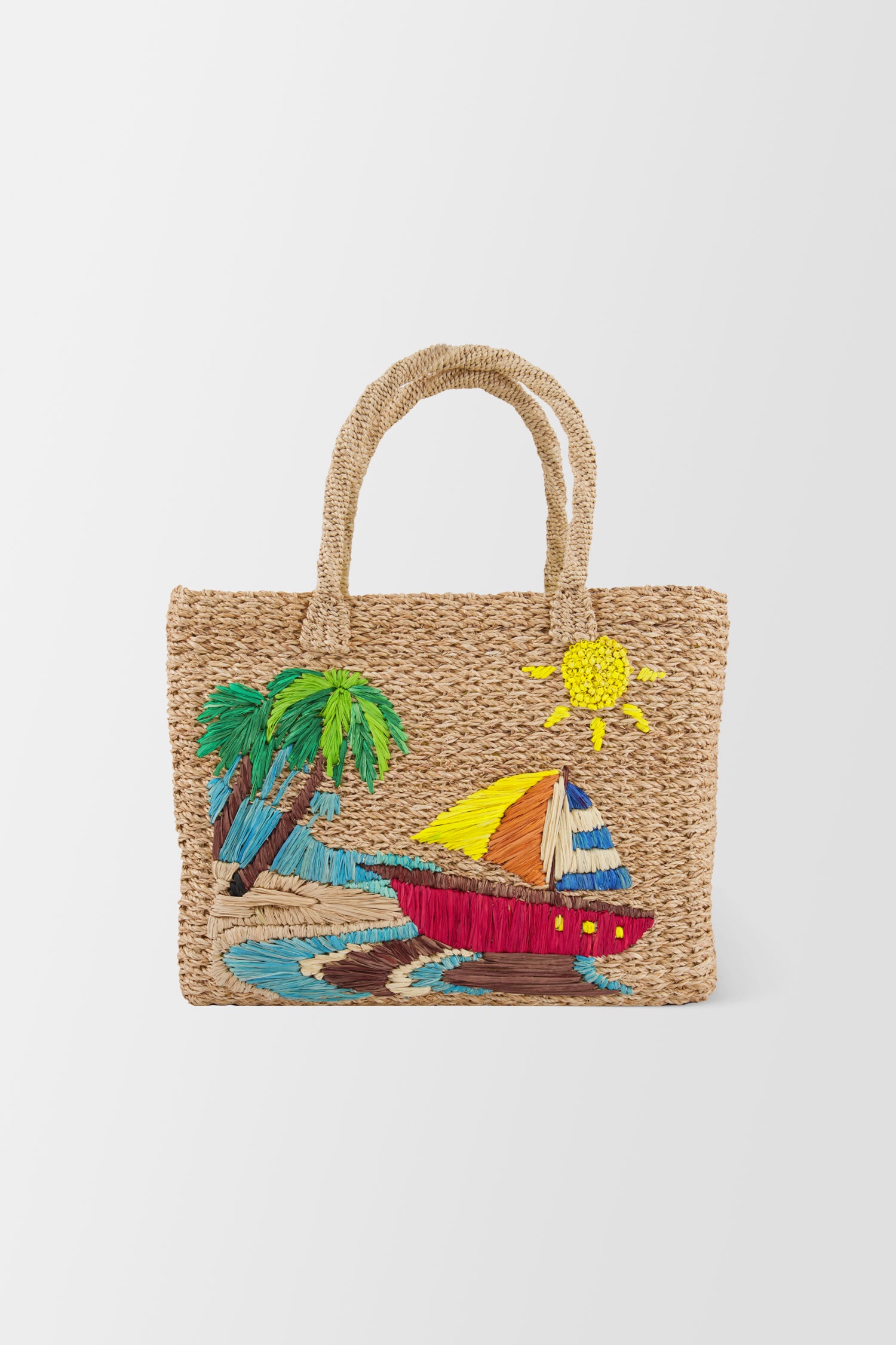 Serpui Natural July Sail Handbag