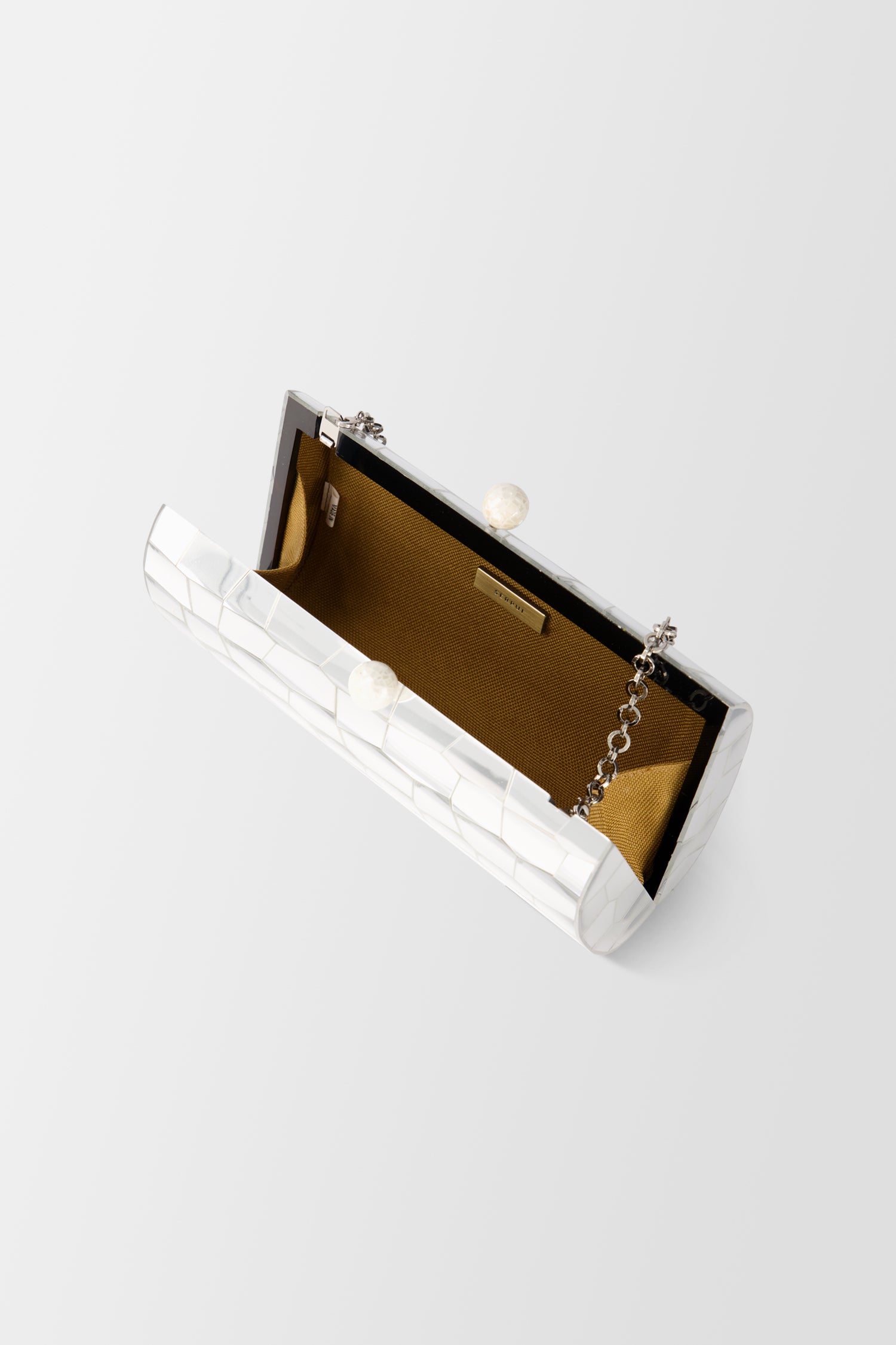 Serpui Silver Farah Diba Am Bag