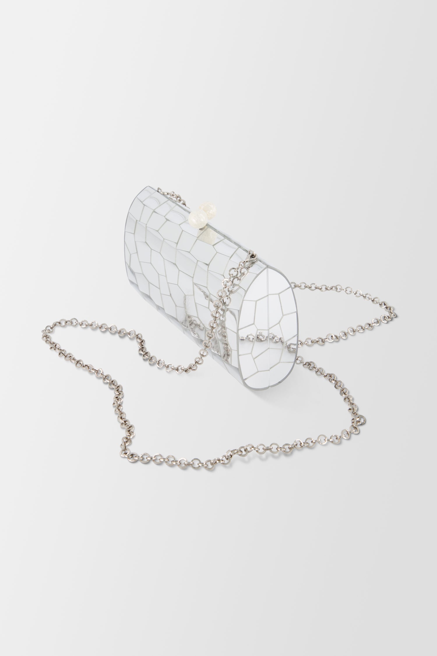 Serpui Silver Farah Diba Am Bag