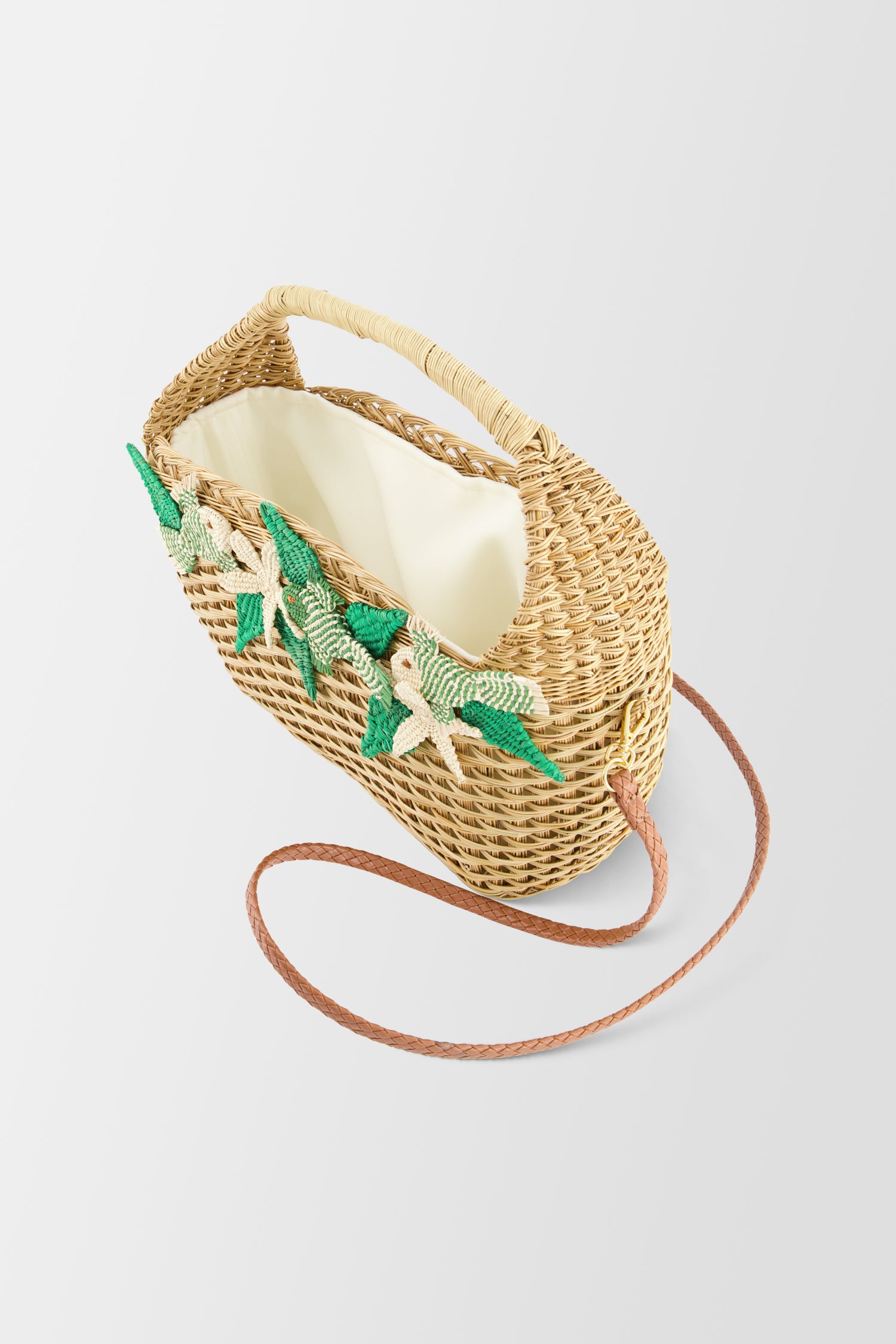Serpui Natural Sher Fish Handbag