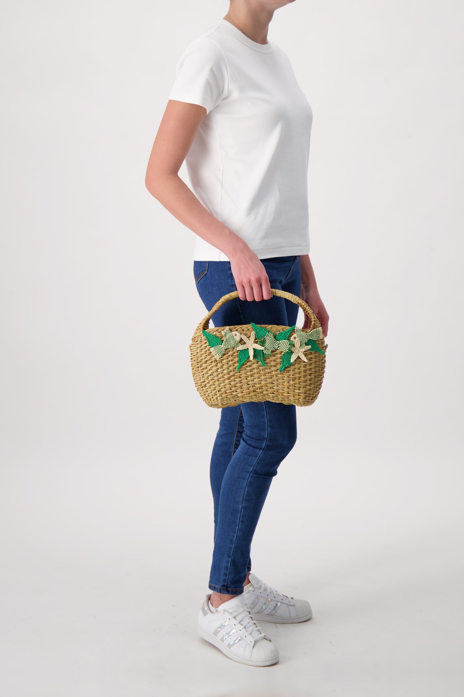Serpui Natural Sher Fish Handbag