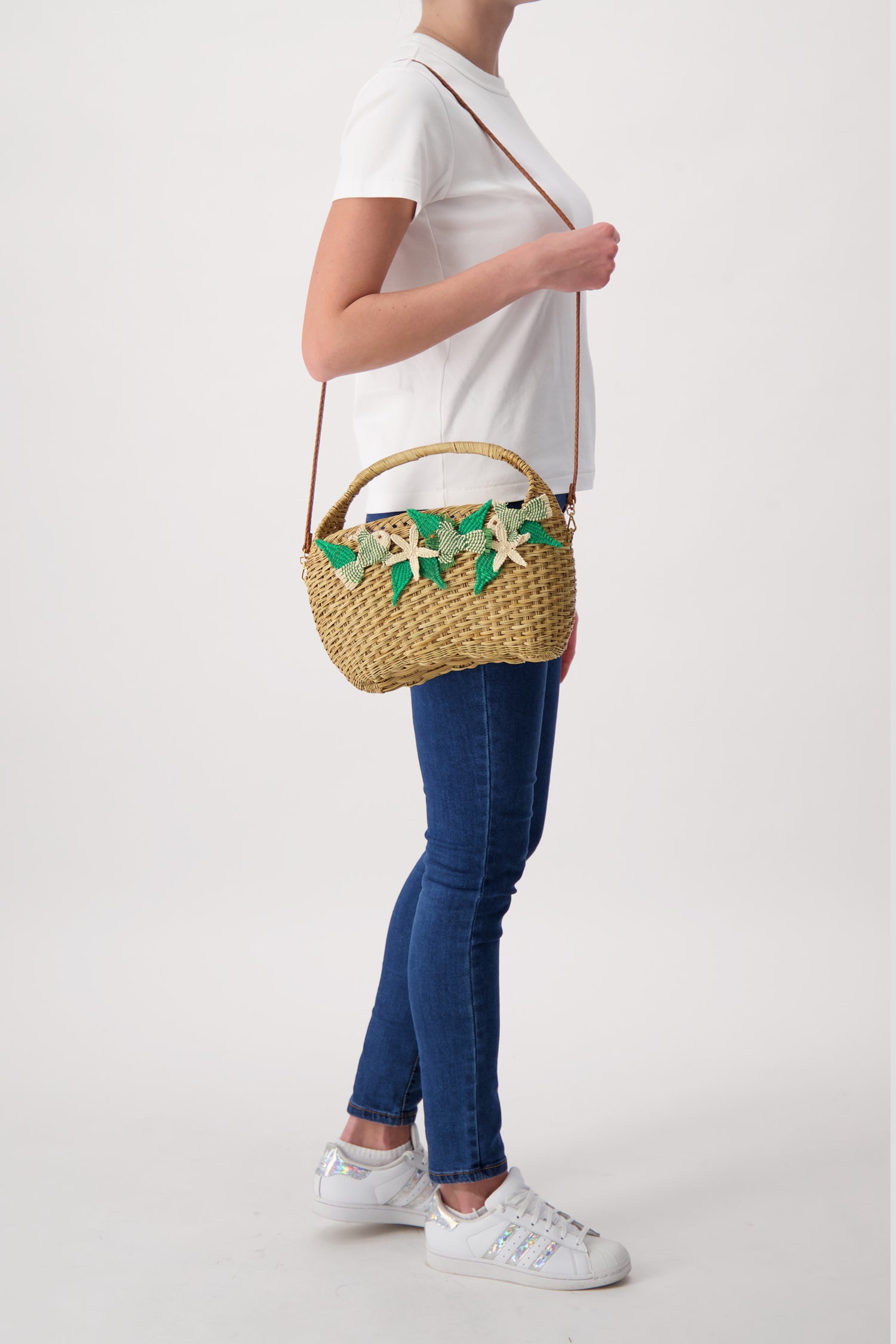 Serpui Natural Sher Fish Handbag