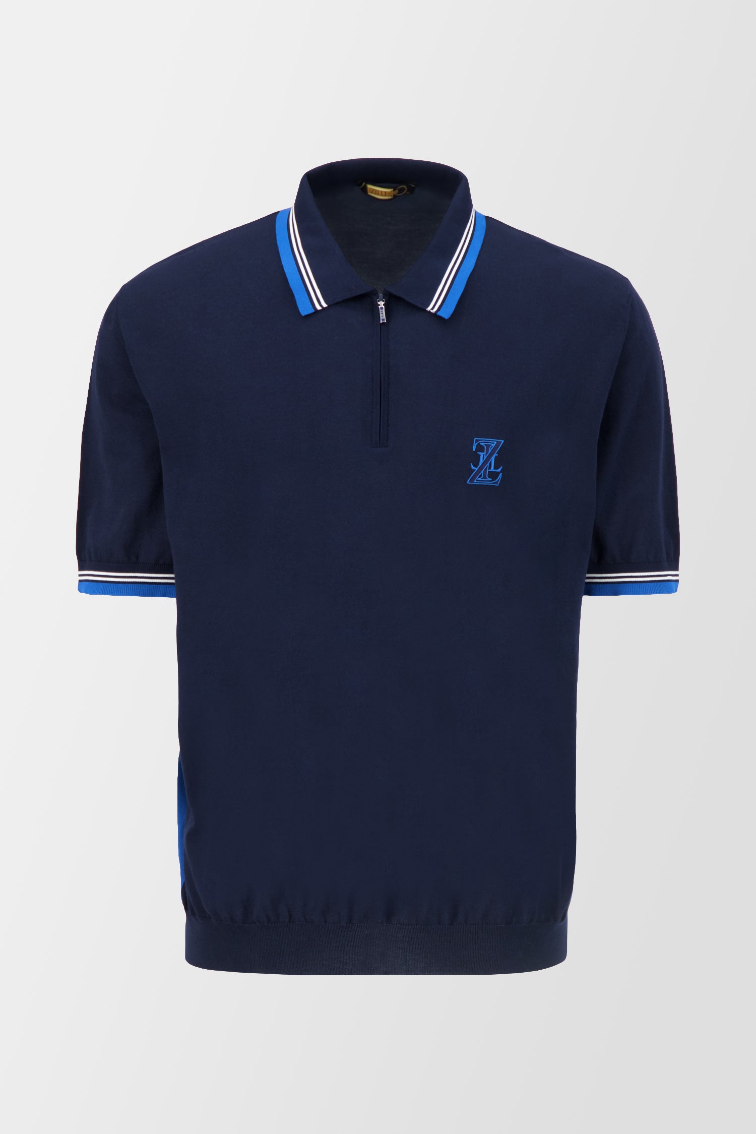 Zilli Marine Zip Polo