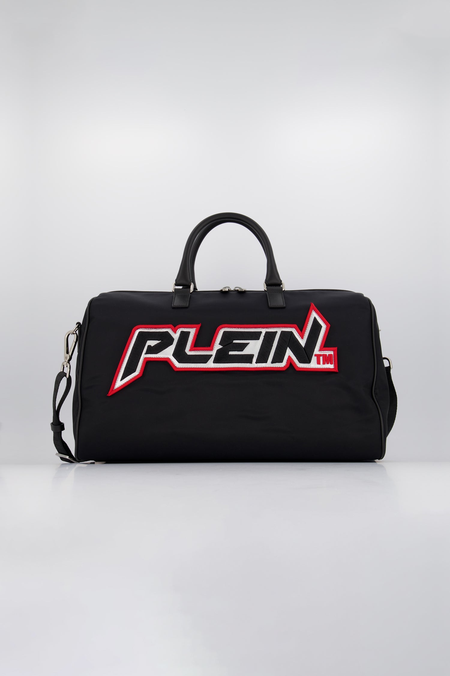 Philipp Plein Black Plein Space Travel Bag