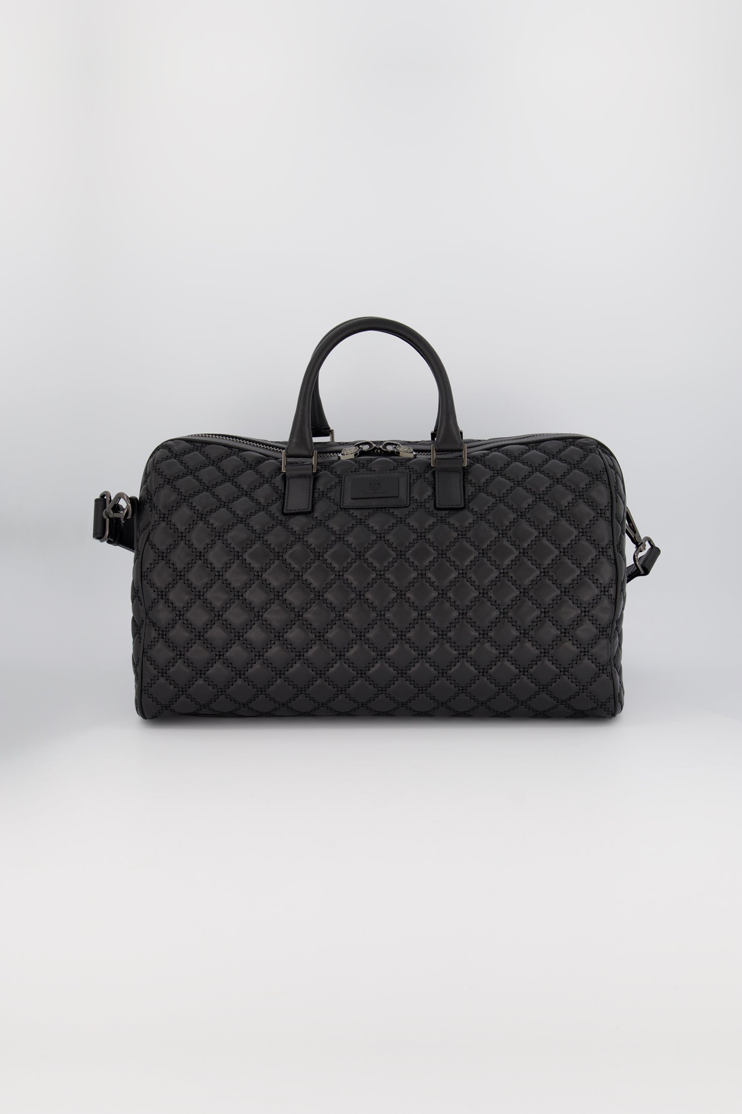 Billionaire Black/Nickel Medium Travel Bag