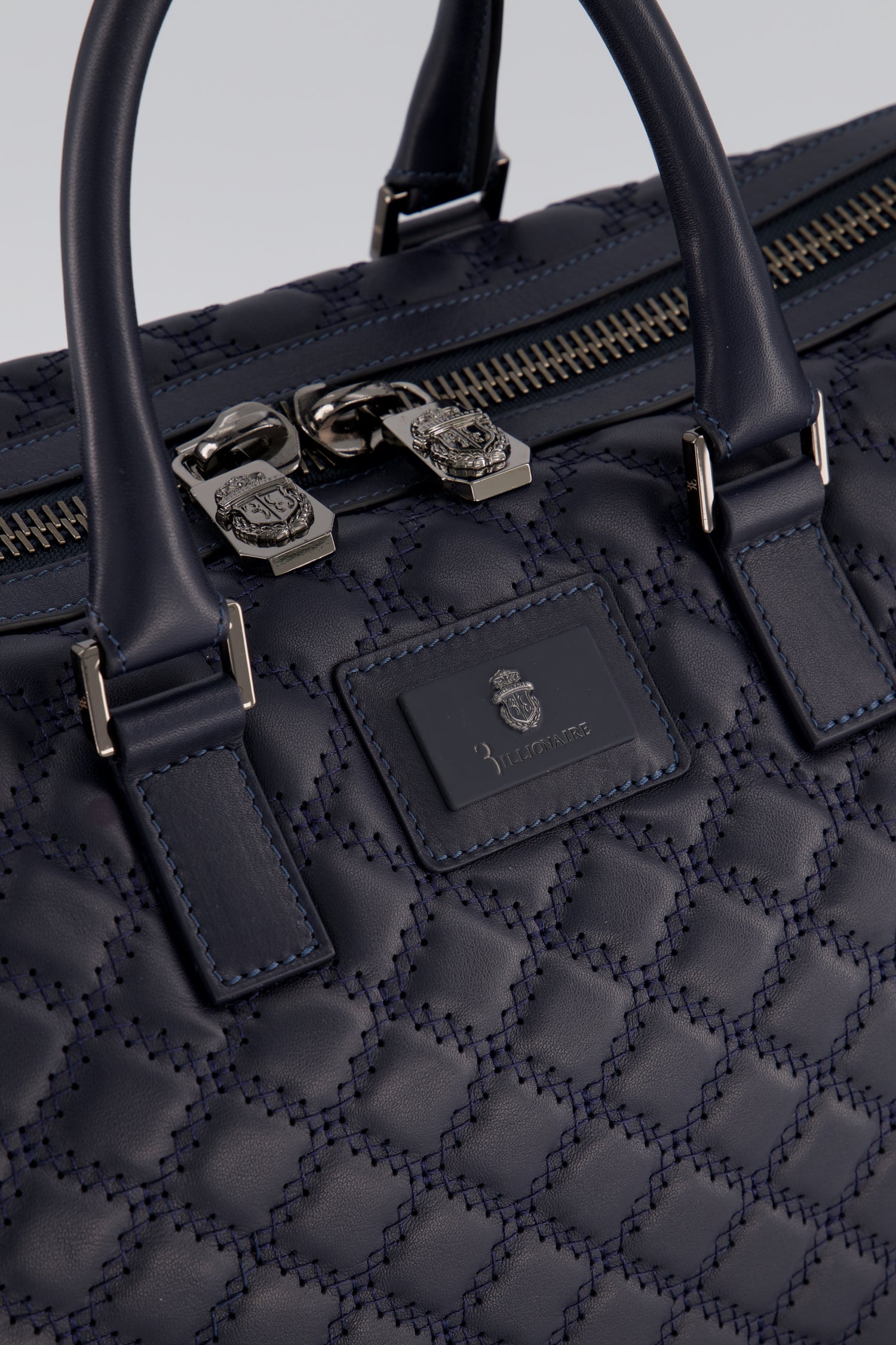 Billionaire Dark Blue Medium Travel Bag