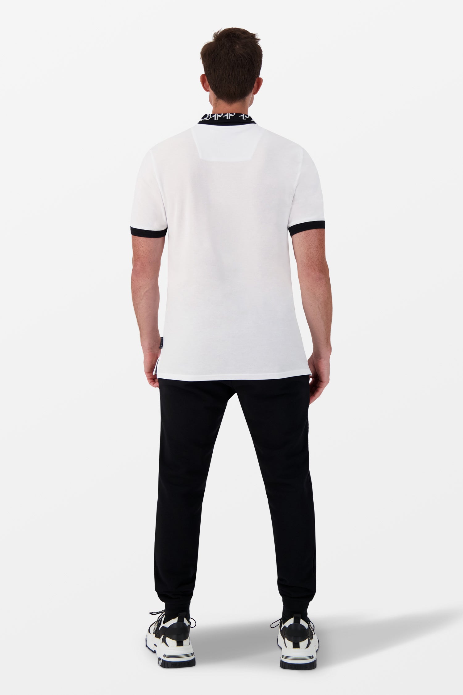 Philipp Plein White Short-Sleeve Polo