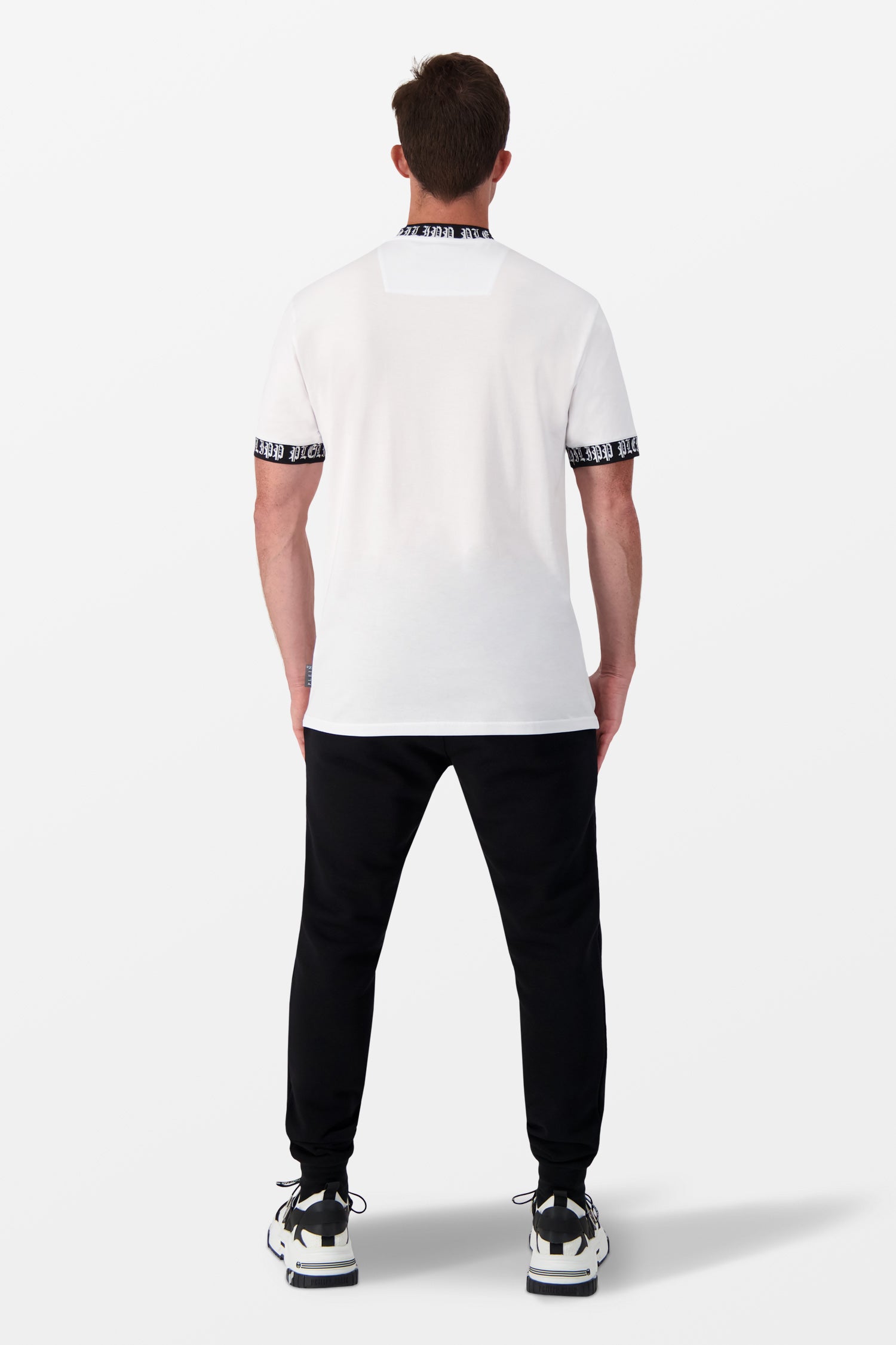 Philipp Plein White Round Neck SS T-Shirt
