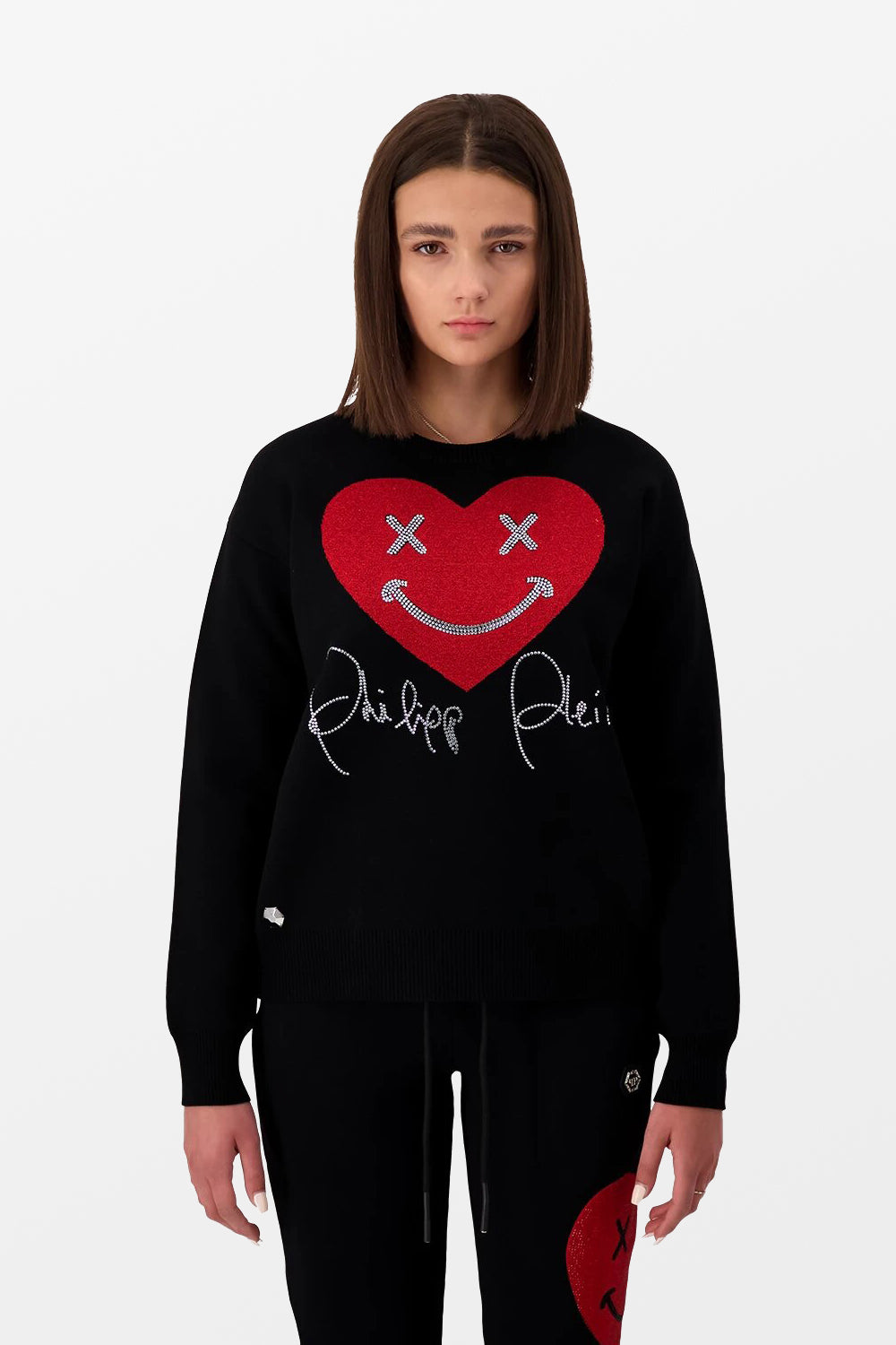Philipp Plein Round Neck SS Signature Pullover