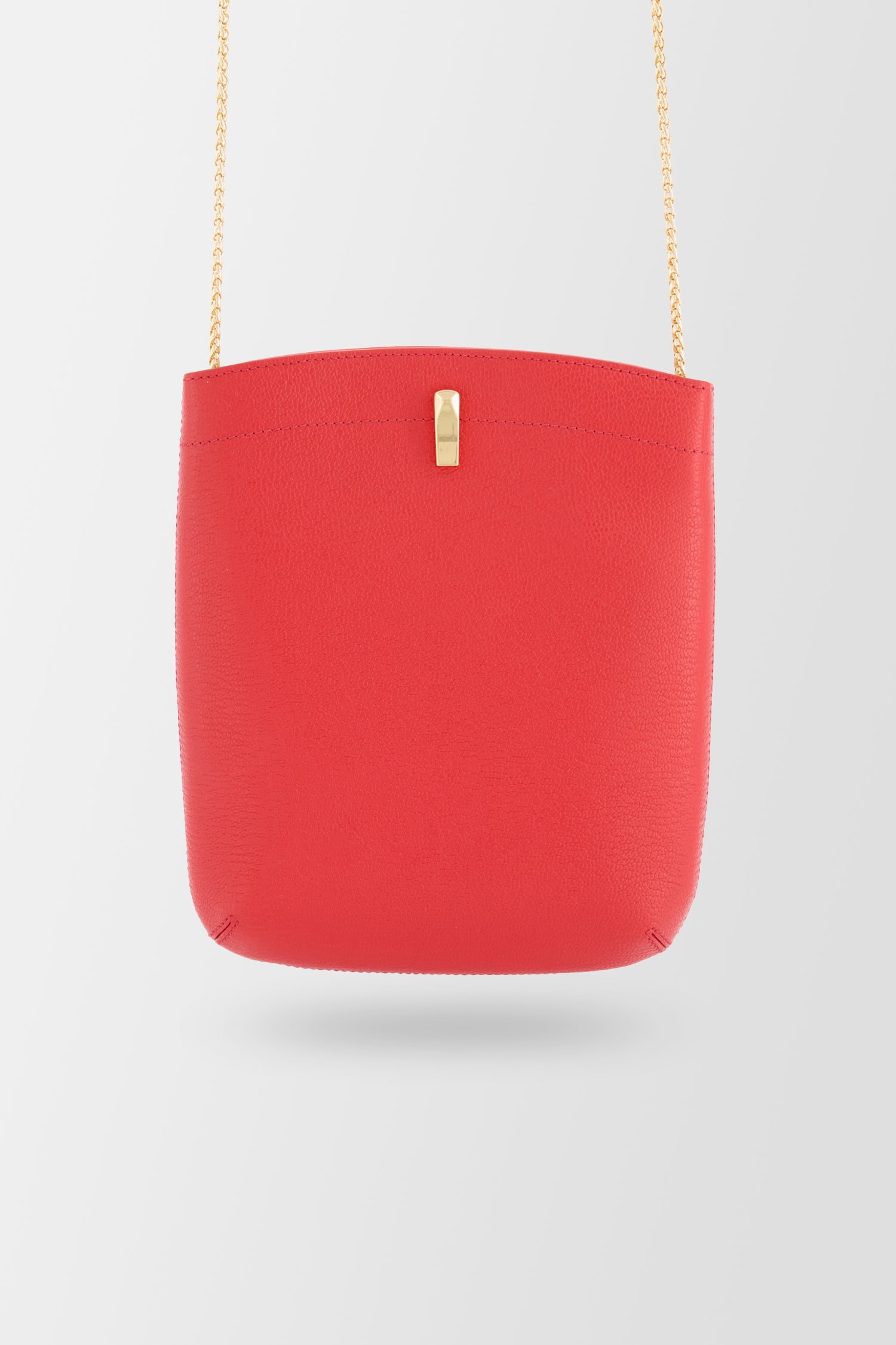 The Volon Orange Red E.Z. Carry Leather Bag