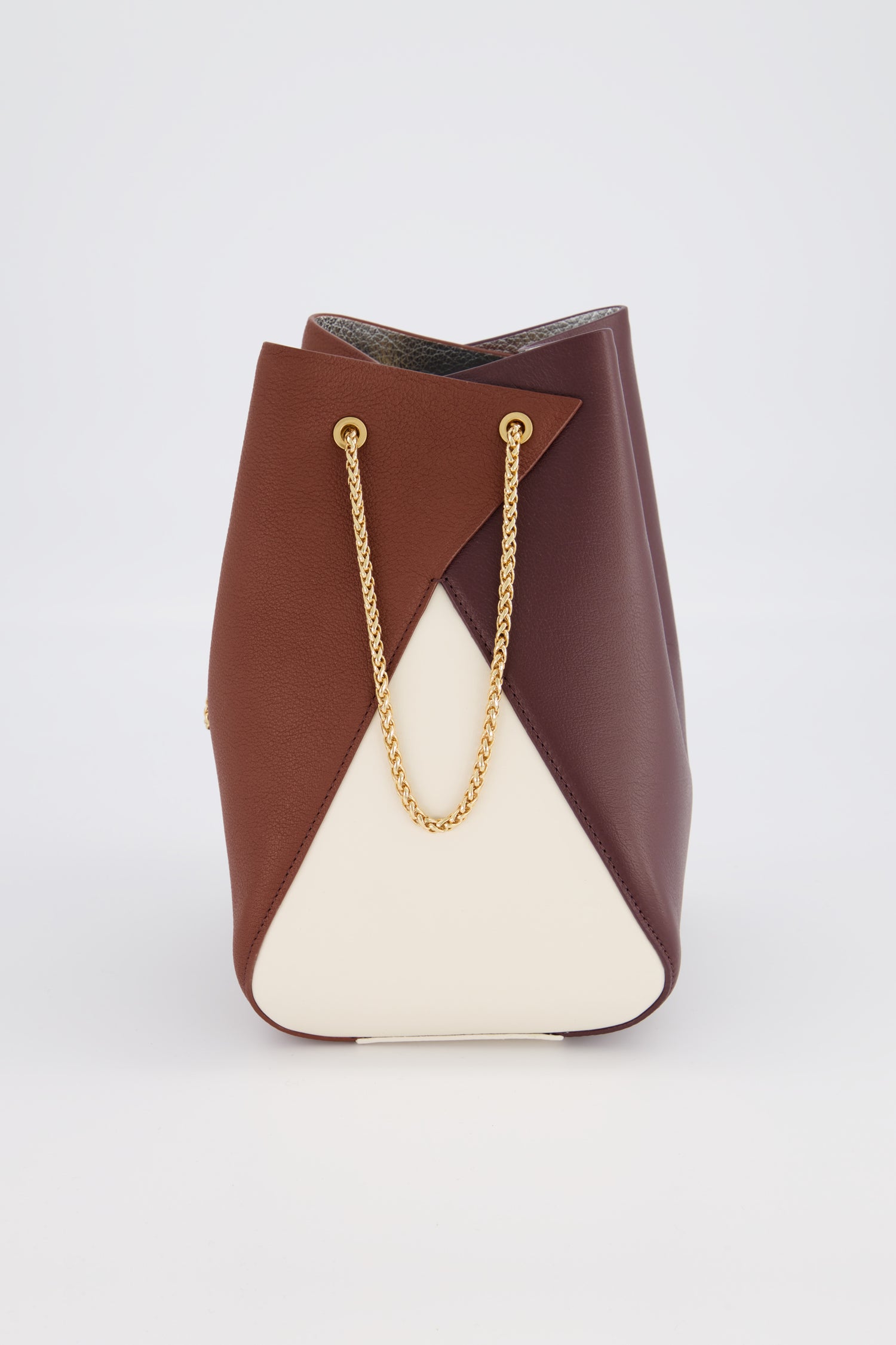 The Volon Noche Brown/Wine Mani Bucket Bag
