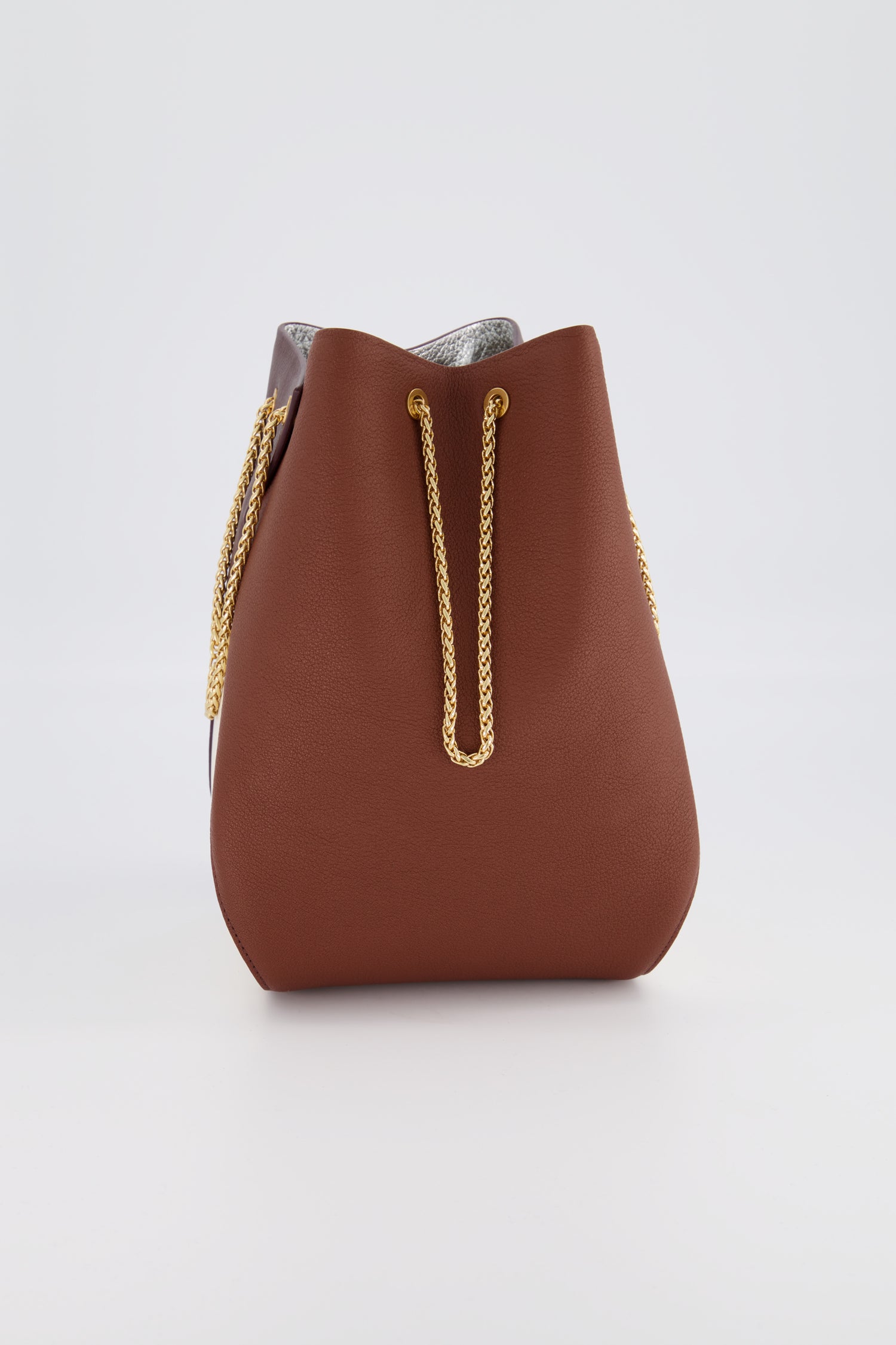 The Volon Noche Brown/Wine Mani Bucket Bag