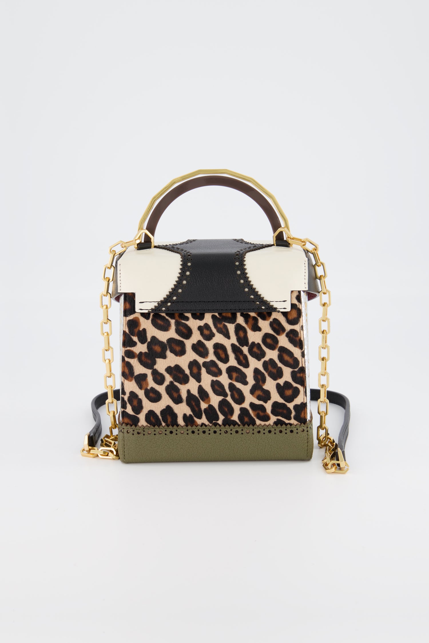 The Volon Leopard Great L. Box Alice Bag