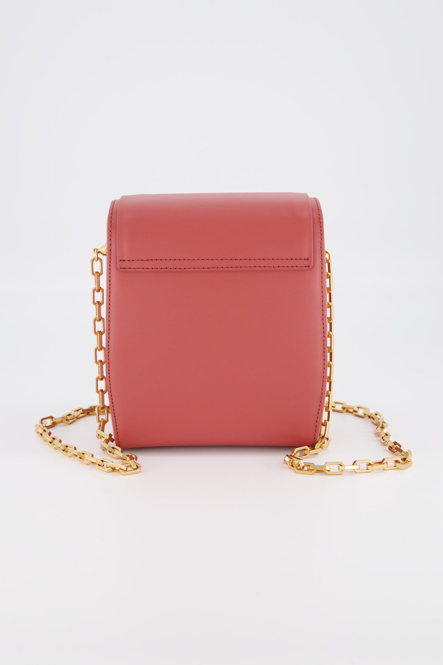The Volon Pink PO Leather Box Bag