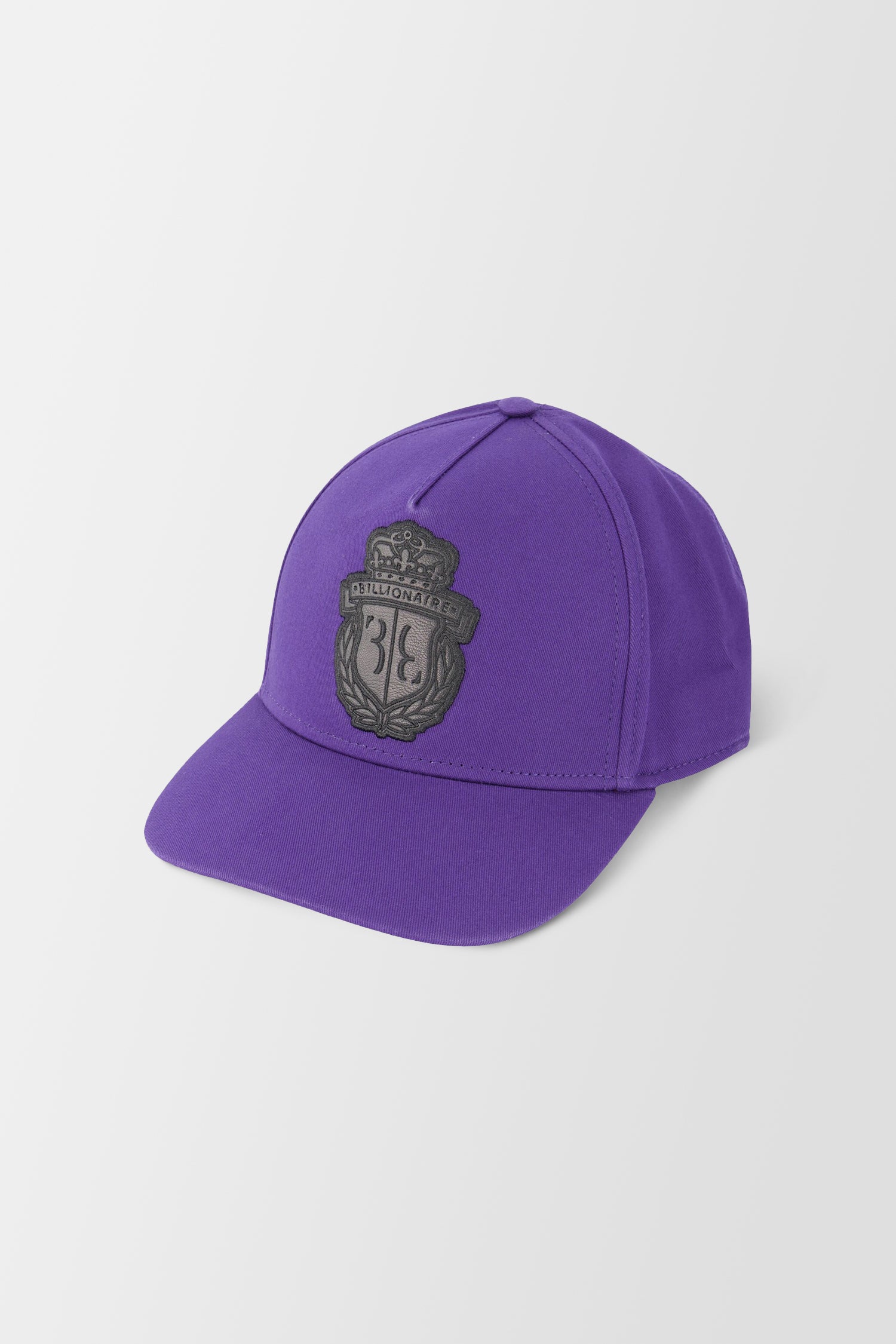 Billionaire Purple Crest Visor Cap