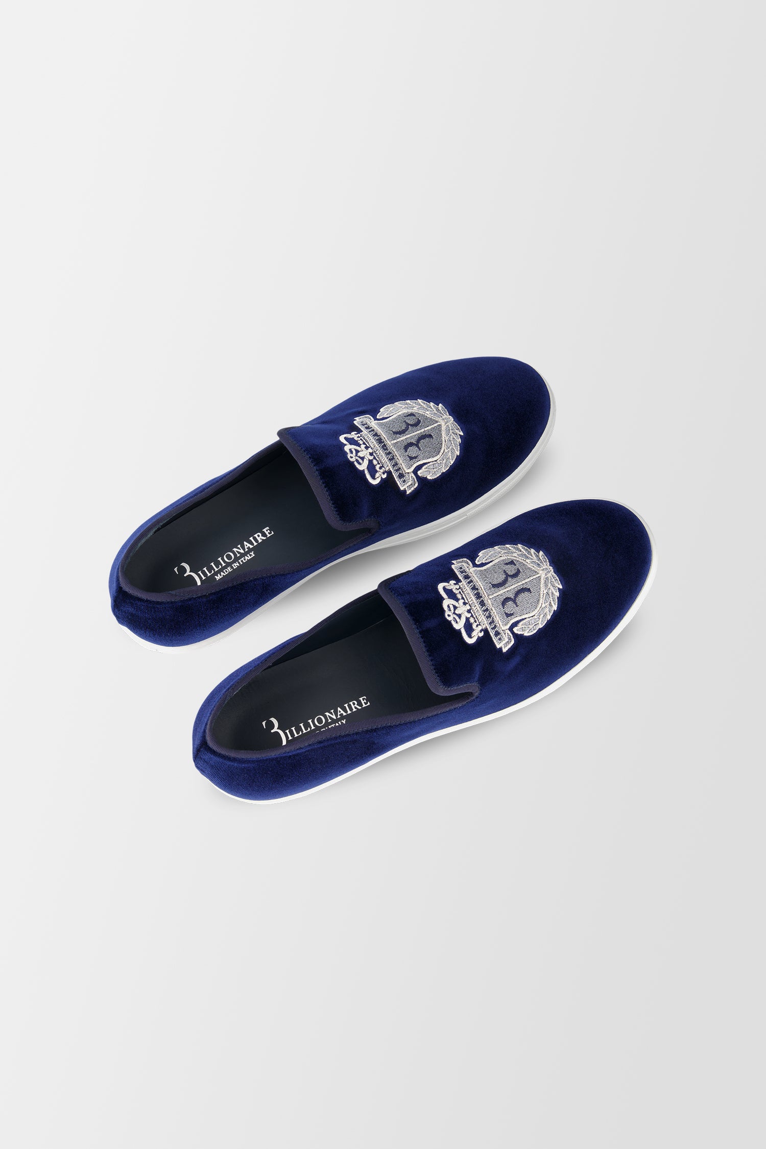 Billionaire Dark Blue Loafers