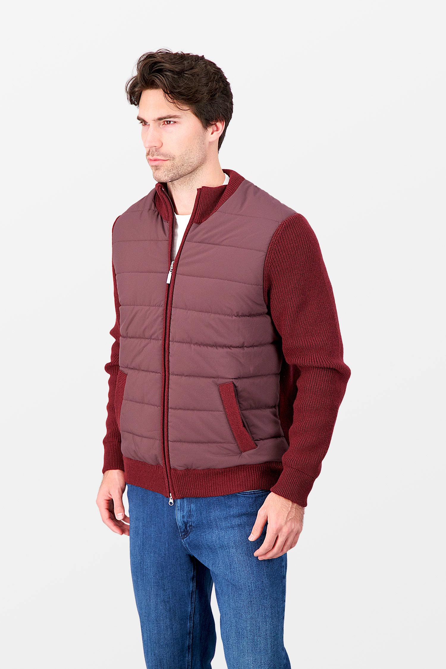 Barba Napoli Burgundy Sweater