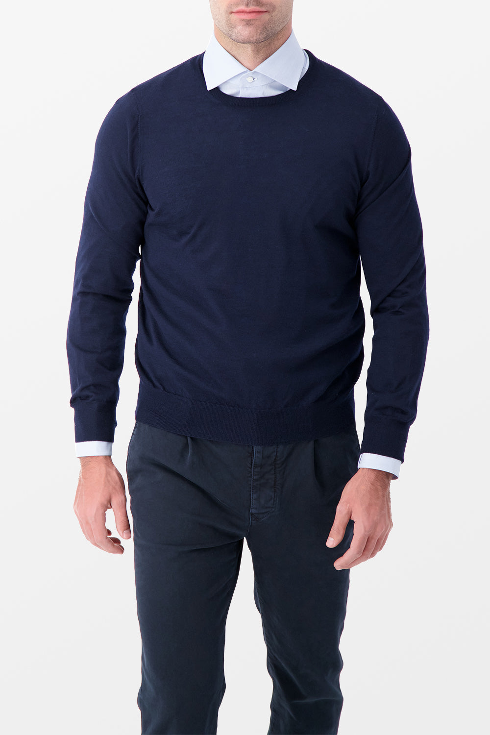 Barba Napoli Blue Cashmere Sweater