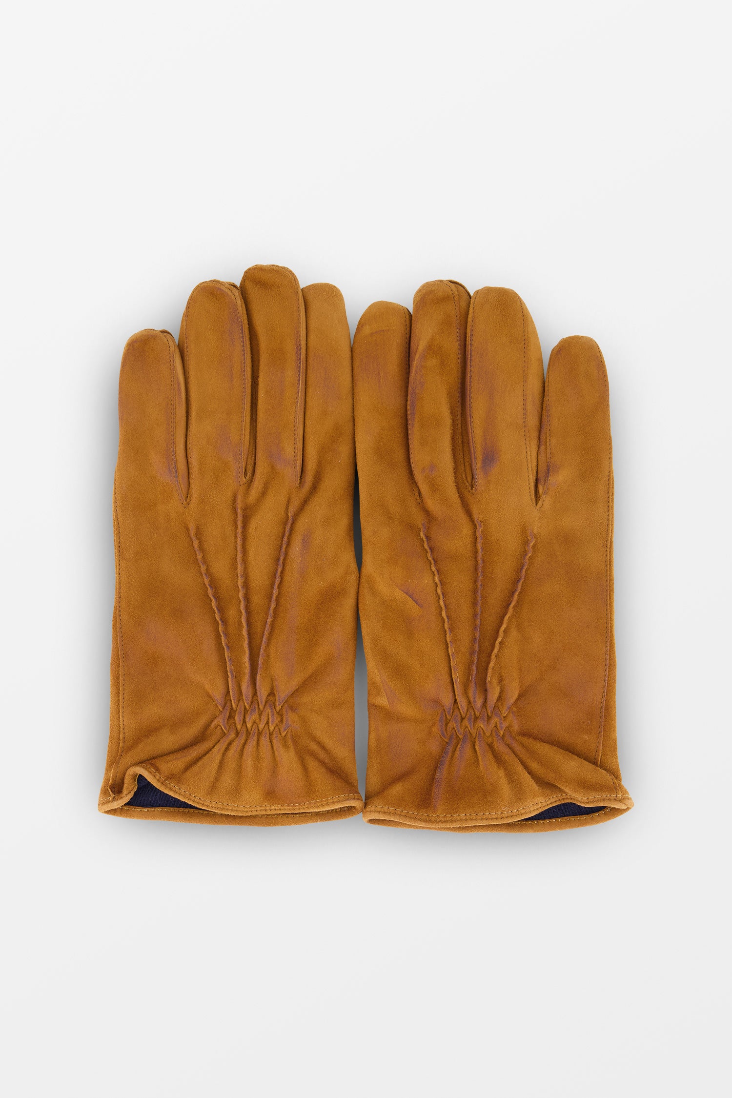 Barba Napoli Brown Leather Gloves