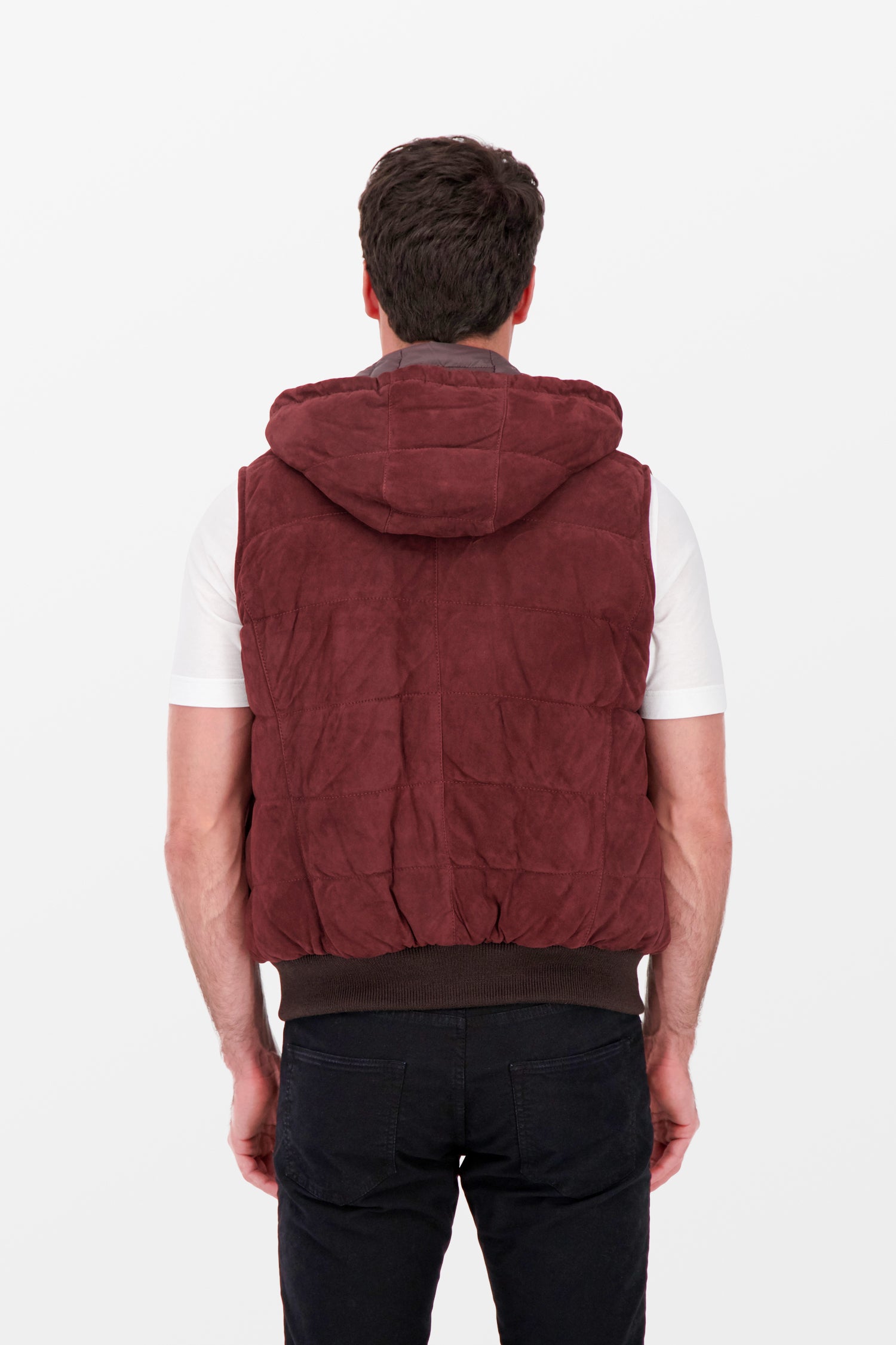 Barba Napoli Burgundy Barba Skate Vest