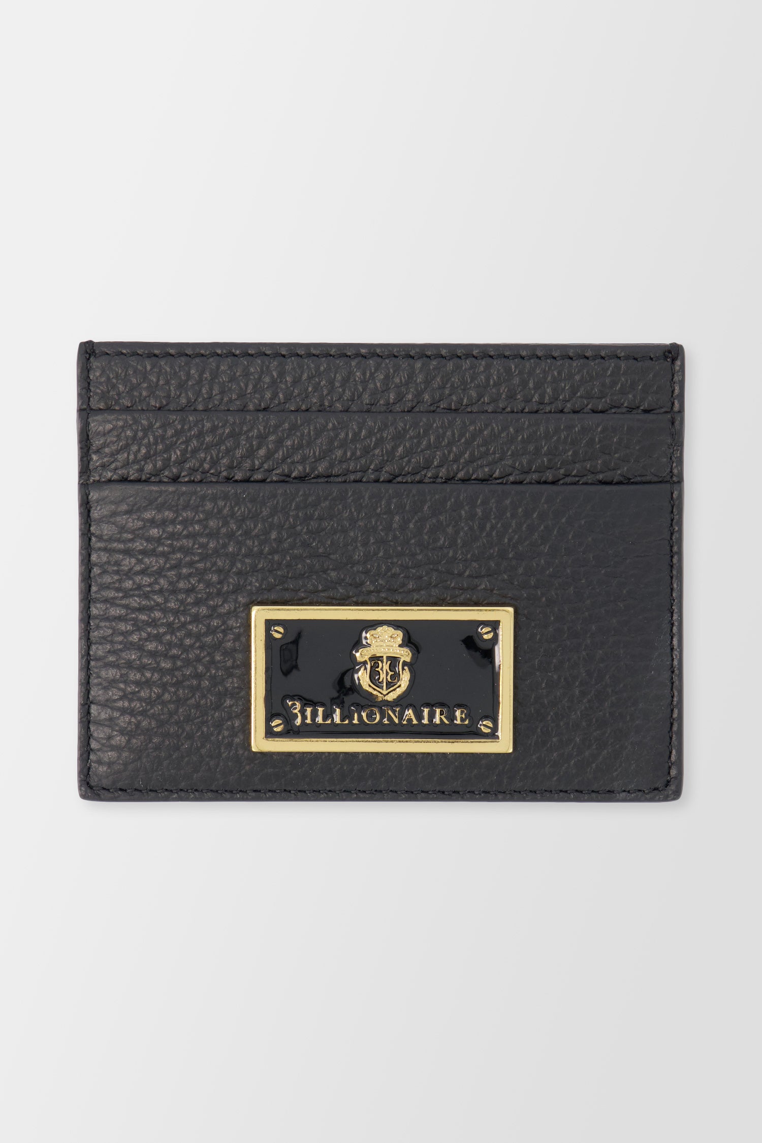 Billionaire Black/Gold Institutional Credit Card Holder