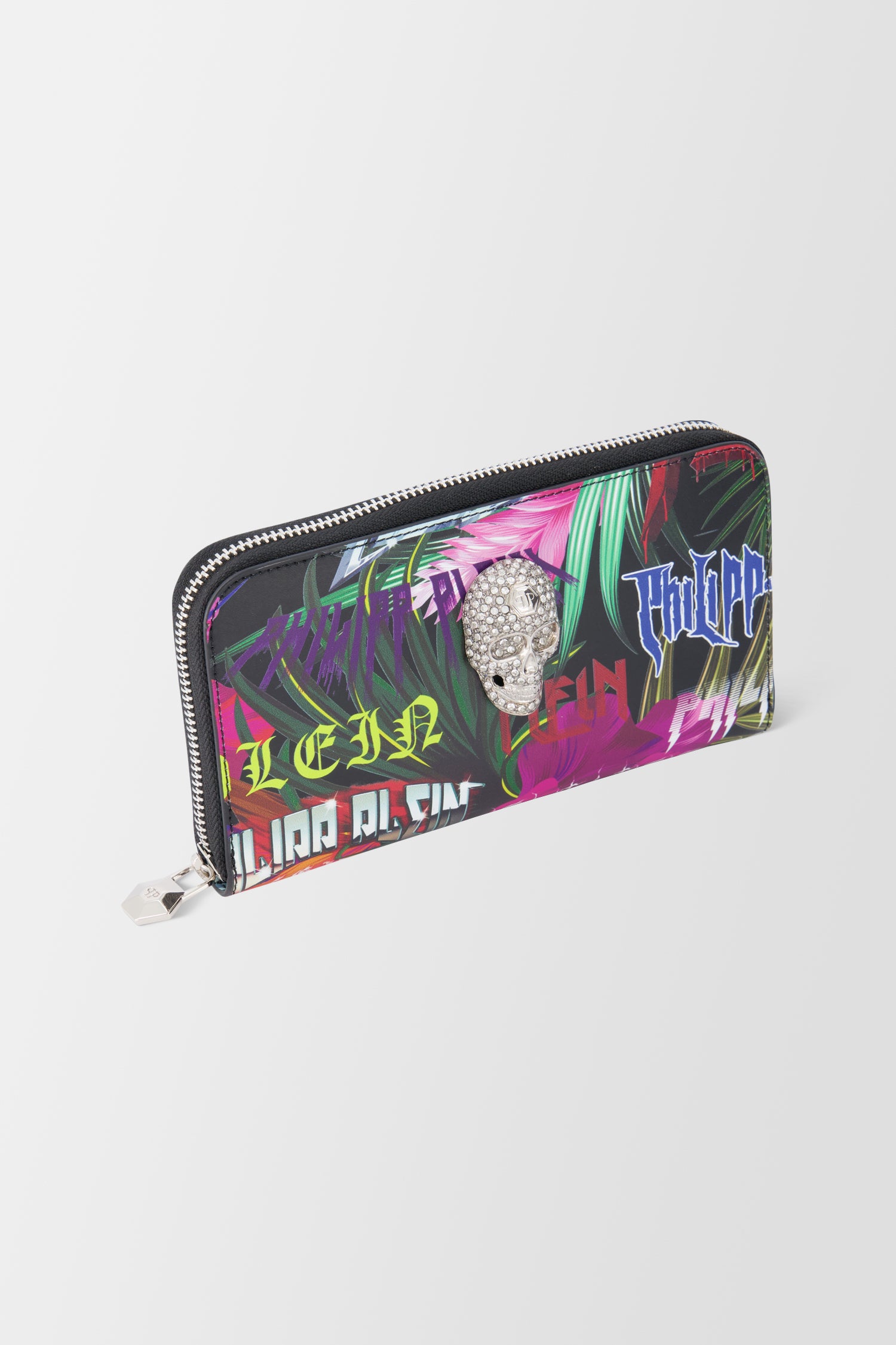 Philipp Plein Multicolor Jungle Rock Continental Wallet
