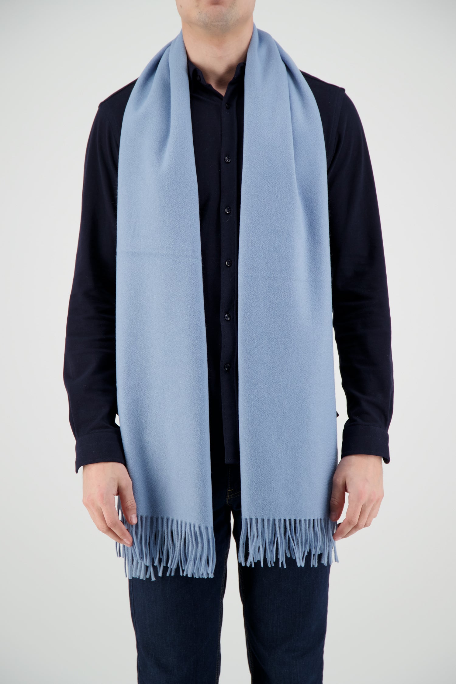 Joshua Ellis Blue Scarf