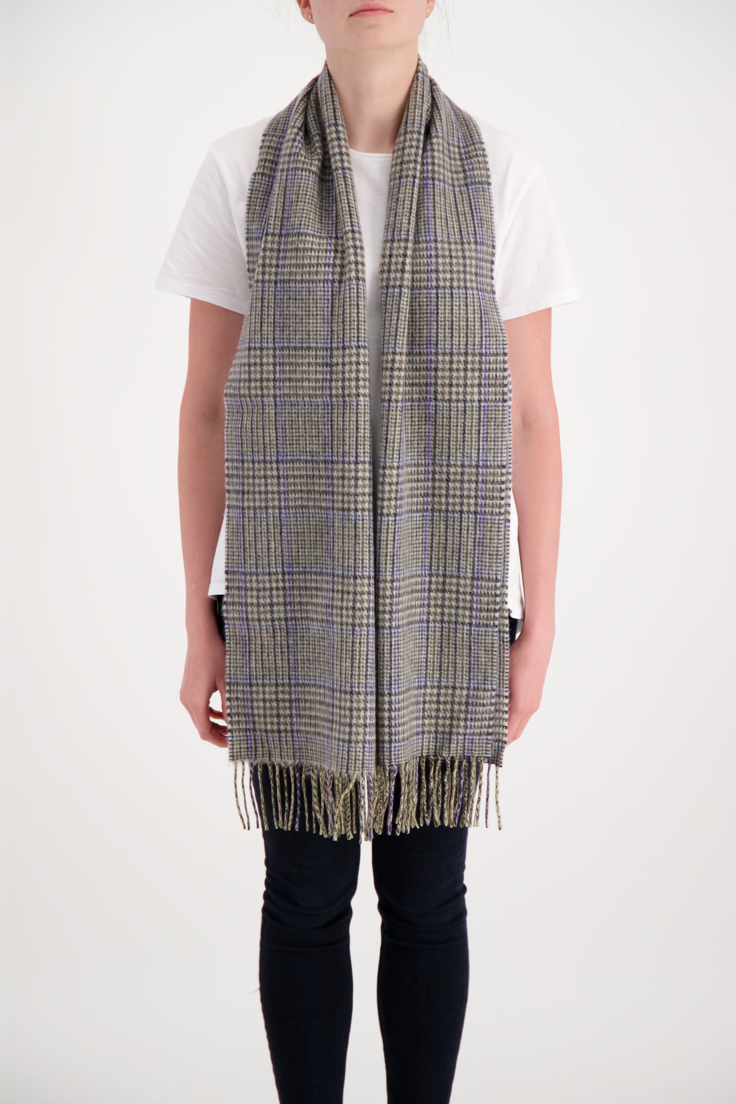 Joshua Ellis Glen Check Scarf