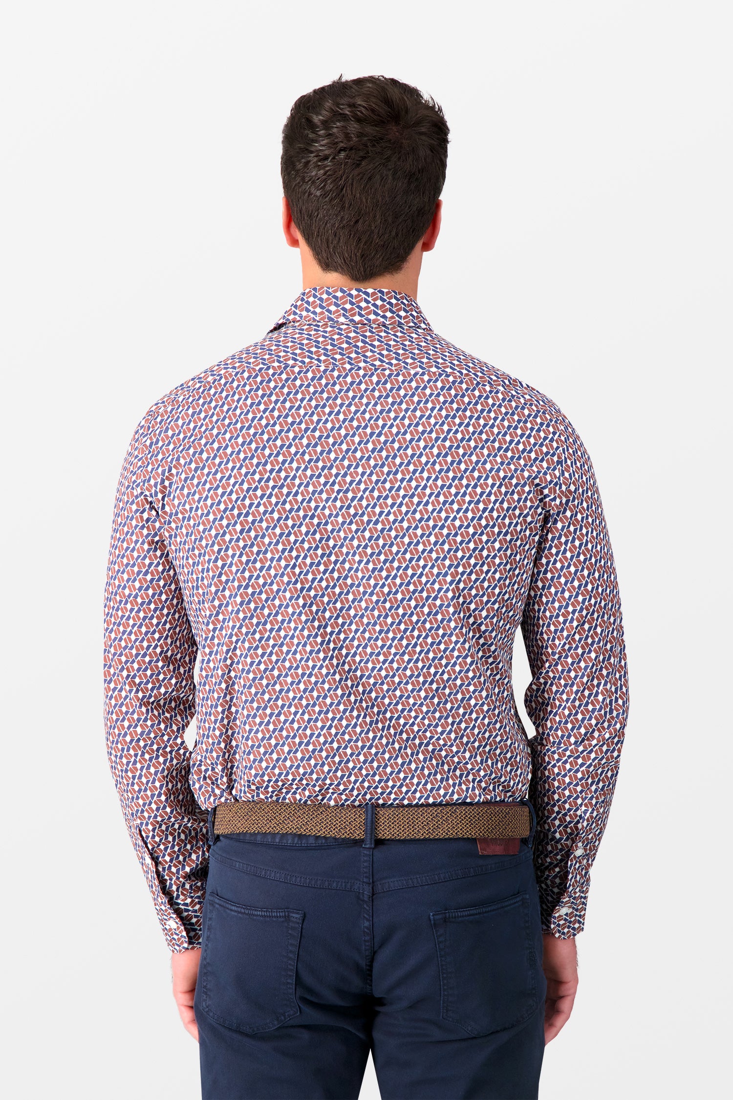 Barba Napoli Brown Classic Shirt