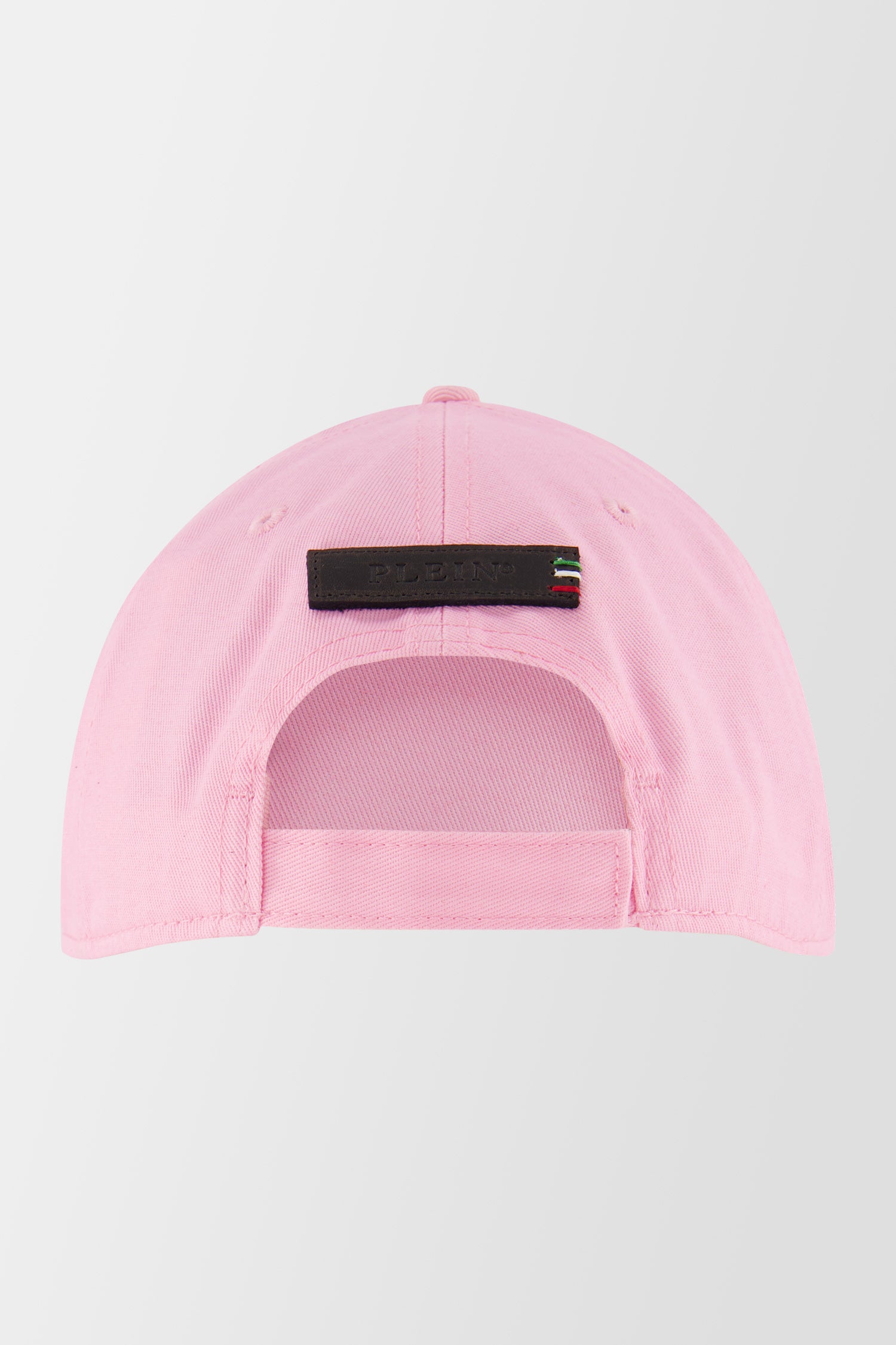 Philipp Plein Pink Metal Hexagon Cap