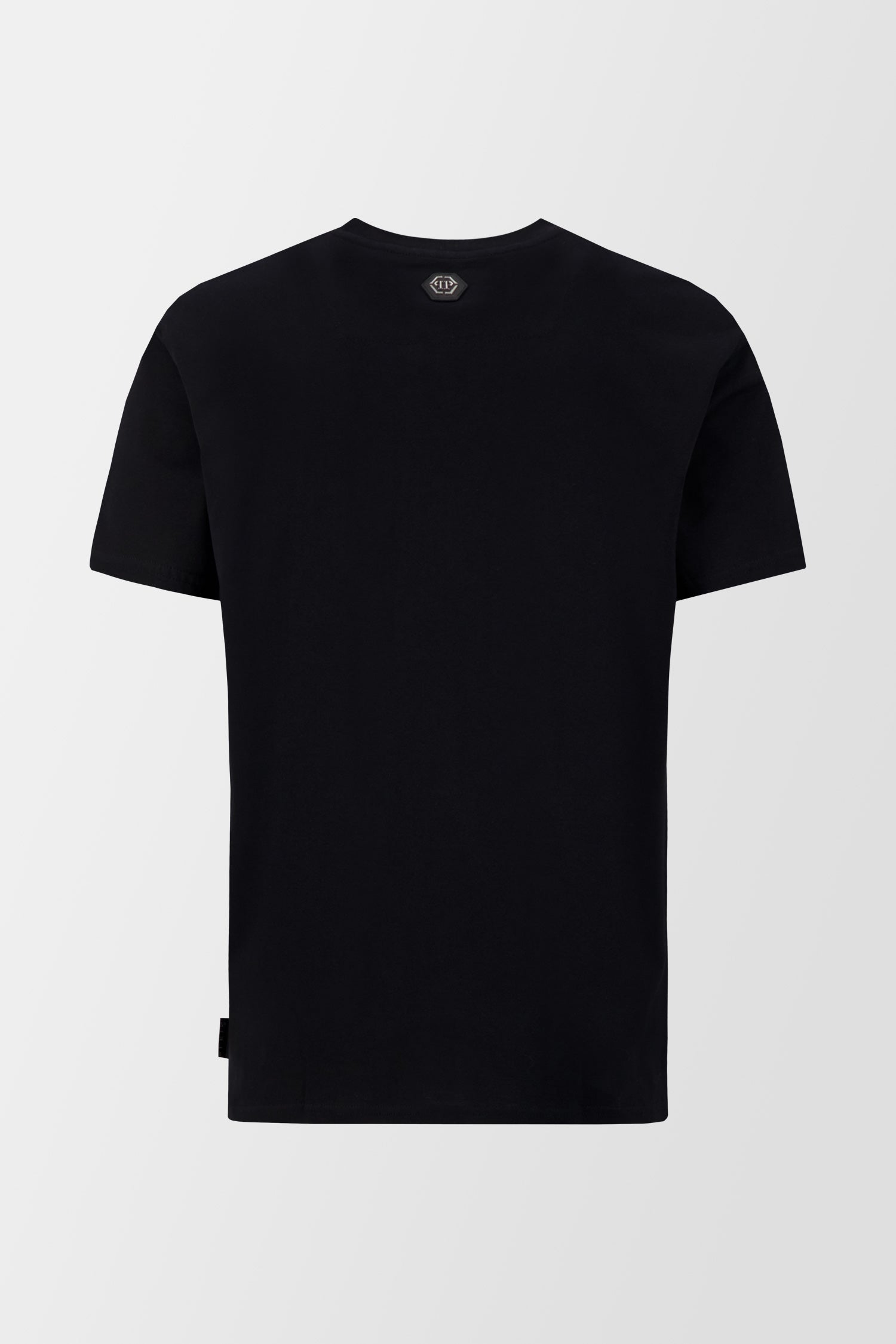 Philipp Plein Black Round Neck SS Crystals T-Shirt