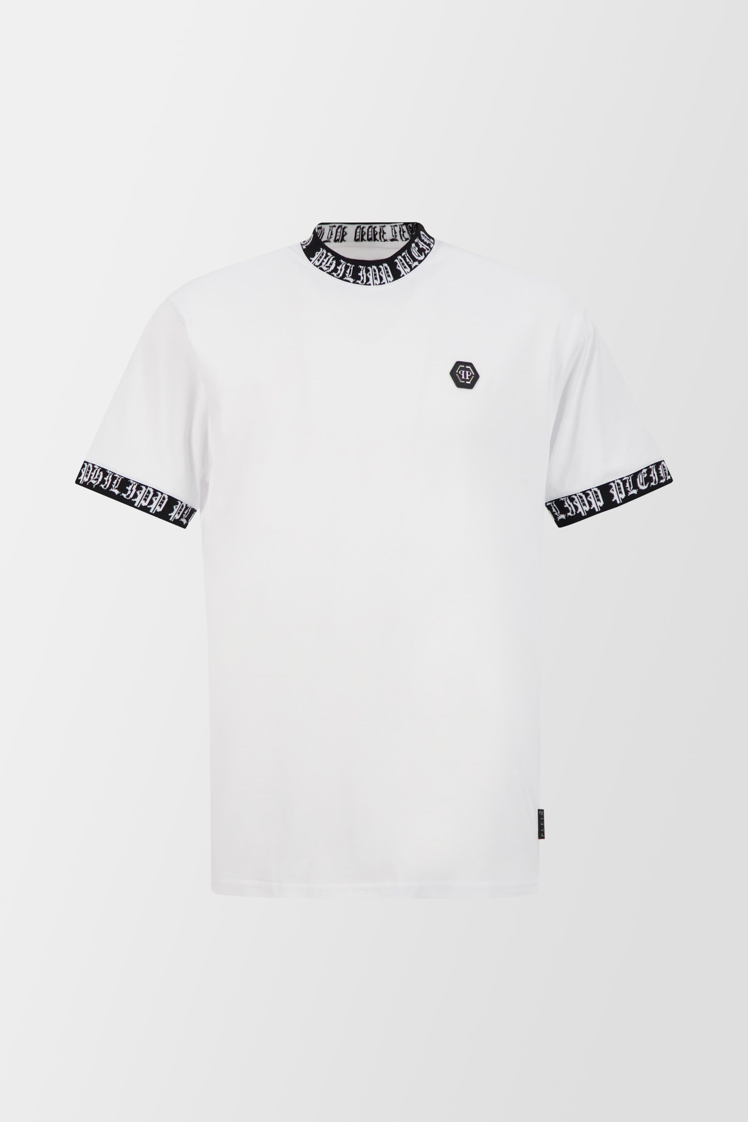 Philipp Plein White Round Neck SS T-Shirt