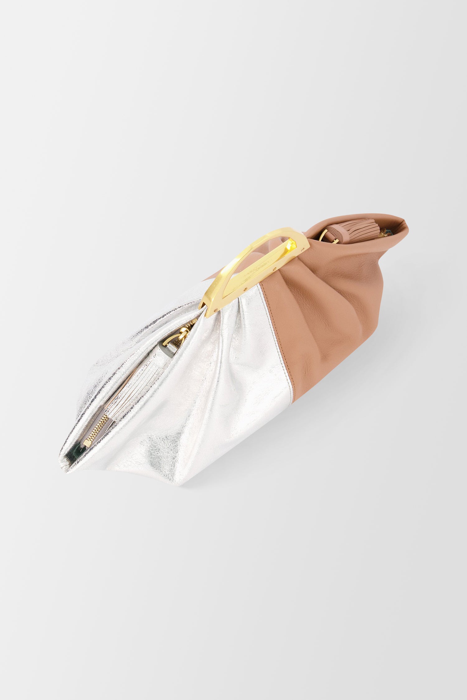 The Volon Maple/Silver Gabi Mini Handbag