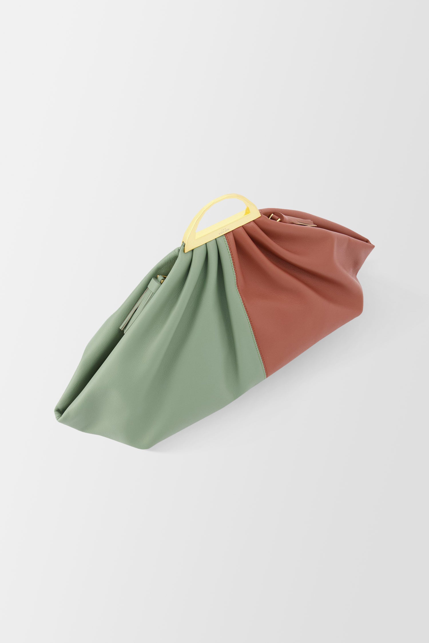 The Volon Military/Tan Gabi Handbag