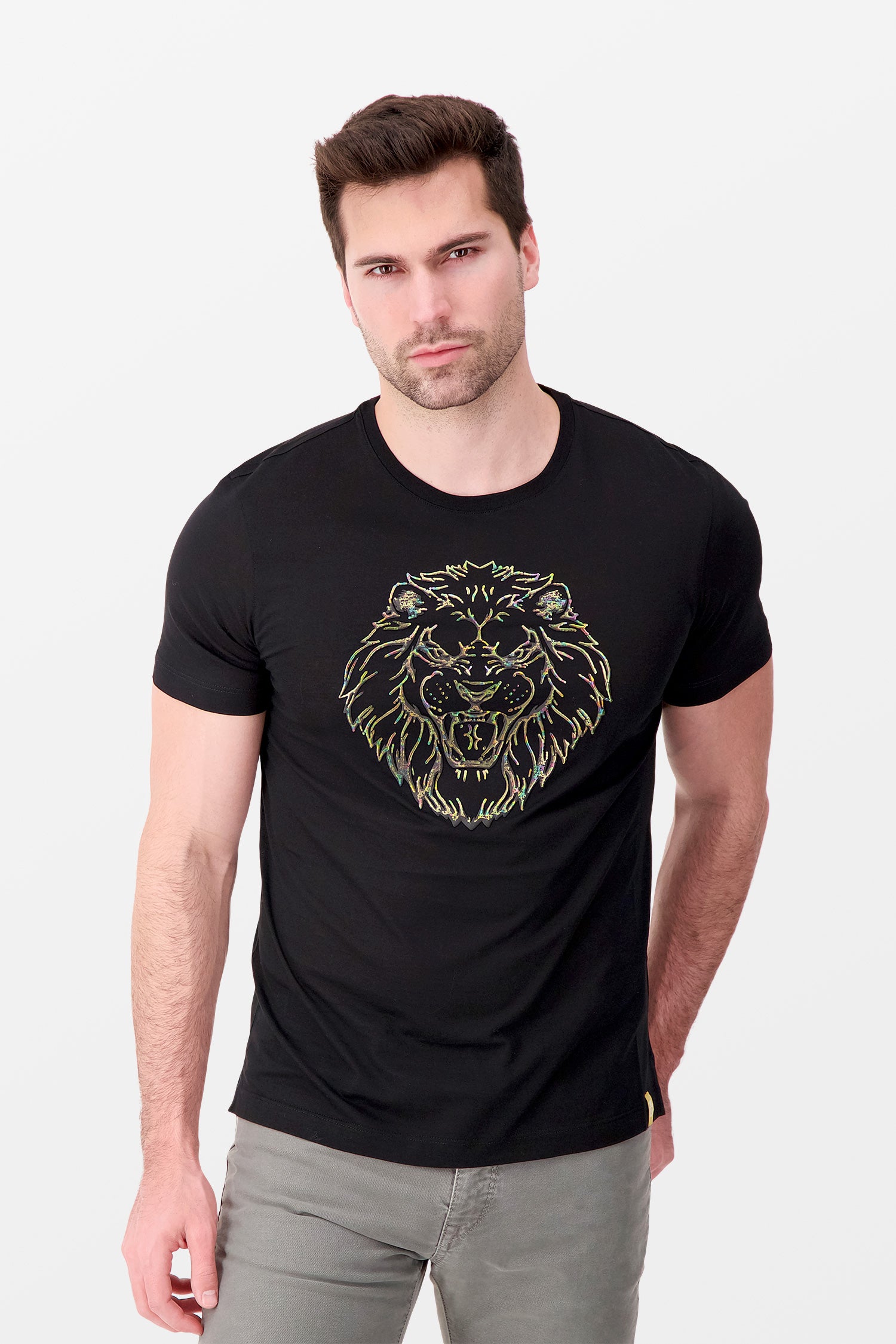 Billionaire Black SS Lion T-Shirt