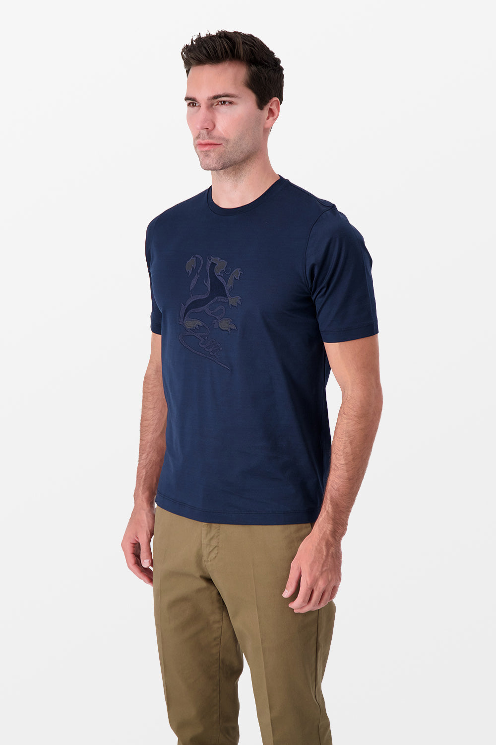 Zilli Navy Lion T-Shirt